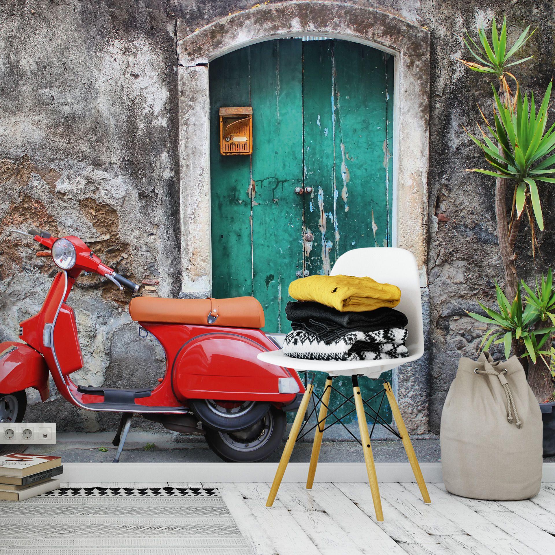 Papier peint Photo - Red Scooter