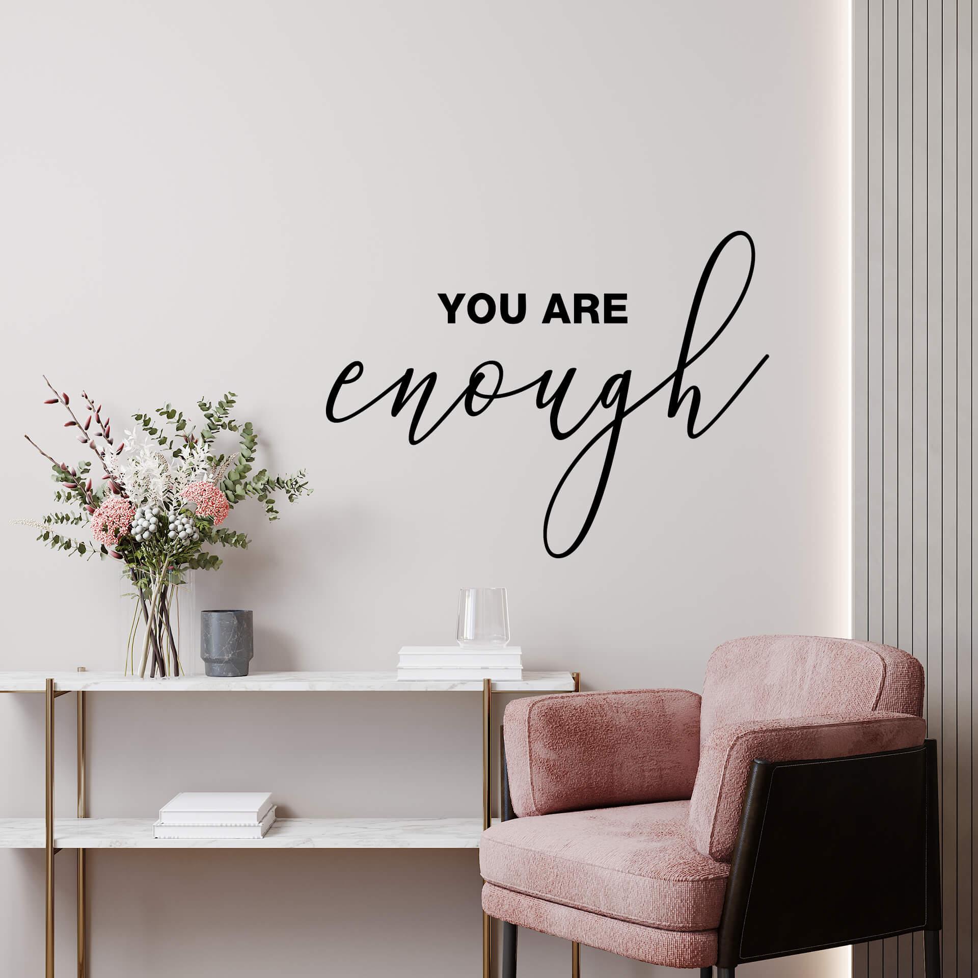 Wallsticker You are Enough