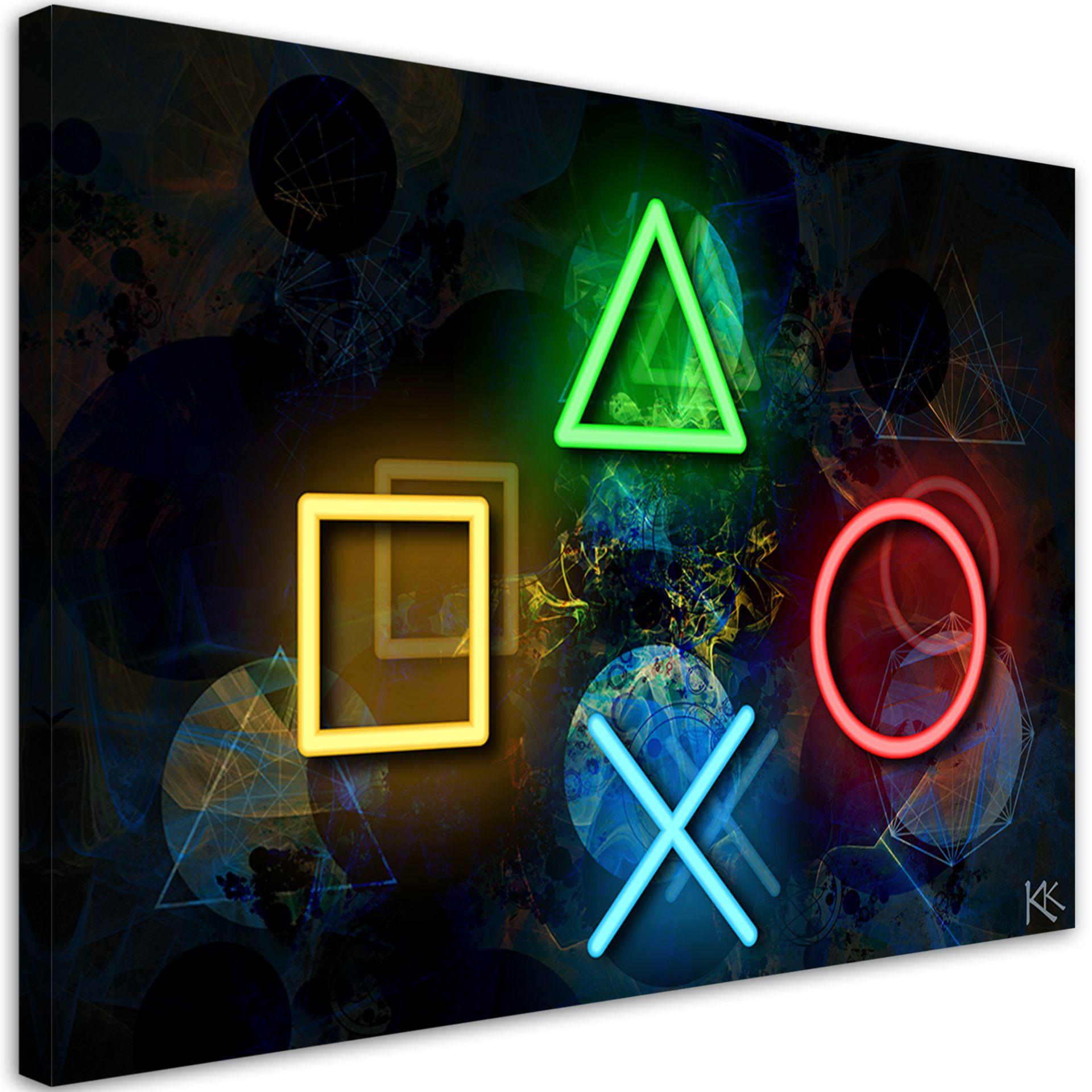 Canvasbillede, Controller-knapper