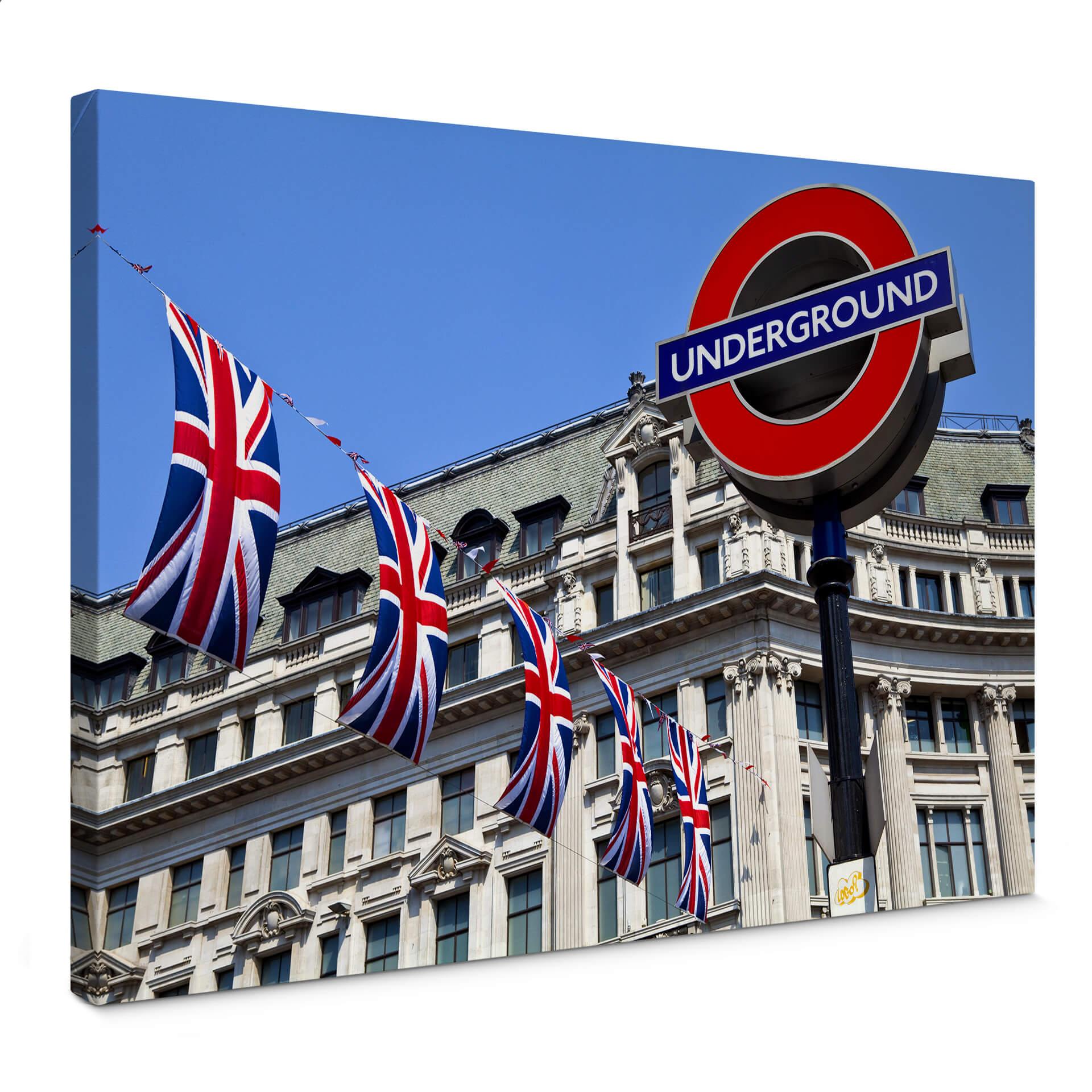 Lienzo Metro de Londres