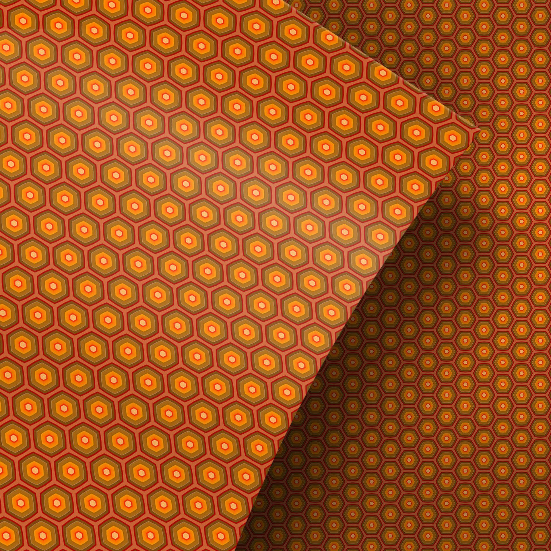 Møbelfolie, dekorativ folie - kan tørres af - honeycomb