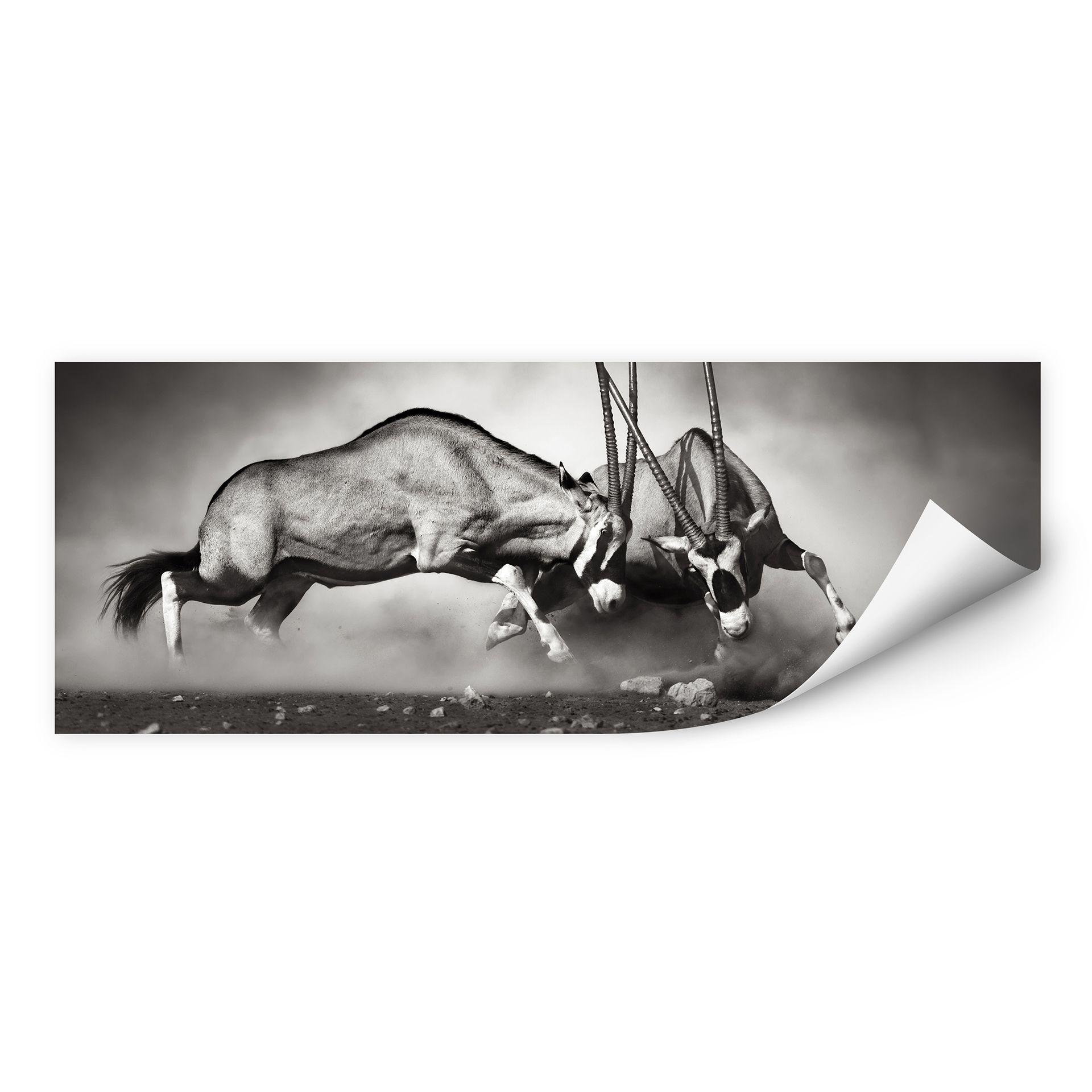 Muurprints Het Duel - Panorama