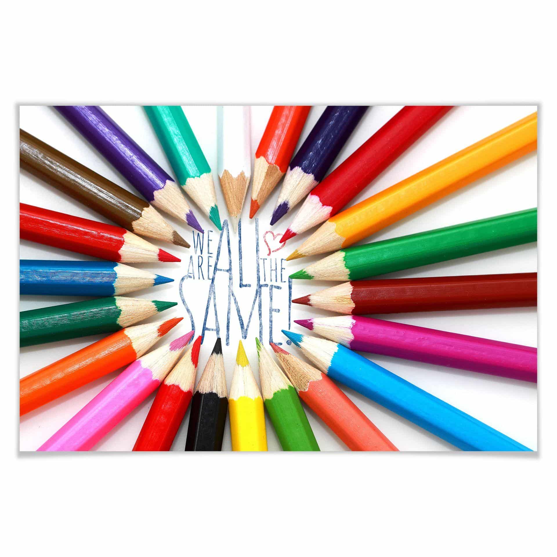 Poster - We are all the same