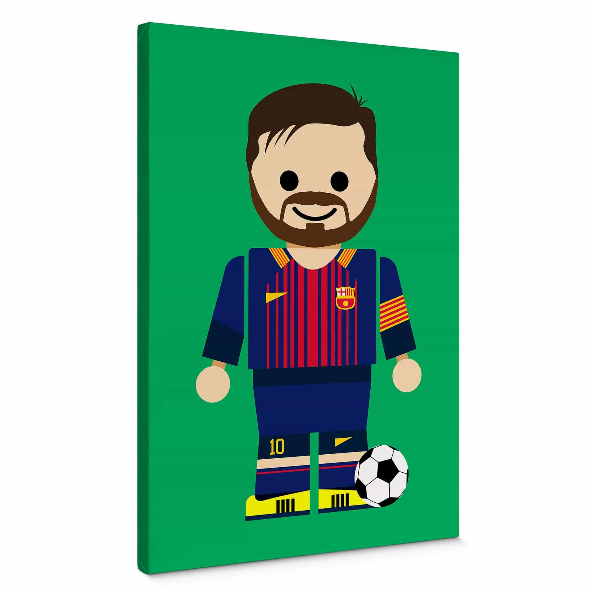 Lienzo Gomes - Juguete Messi