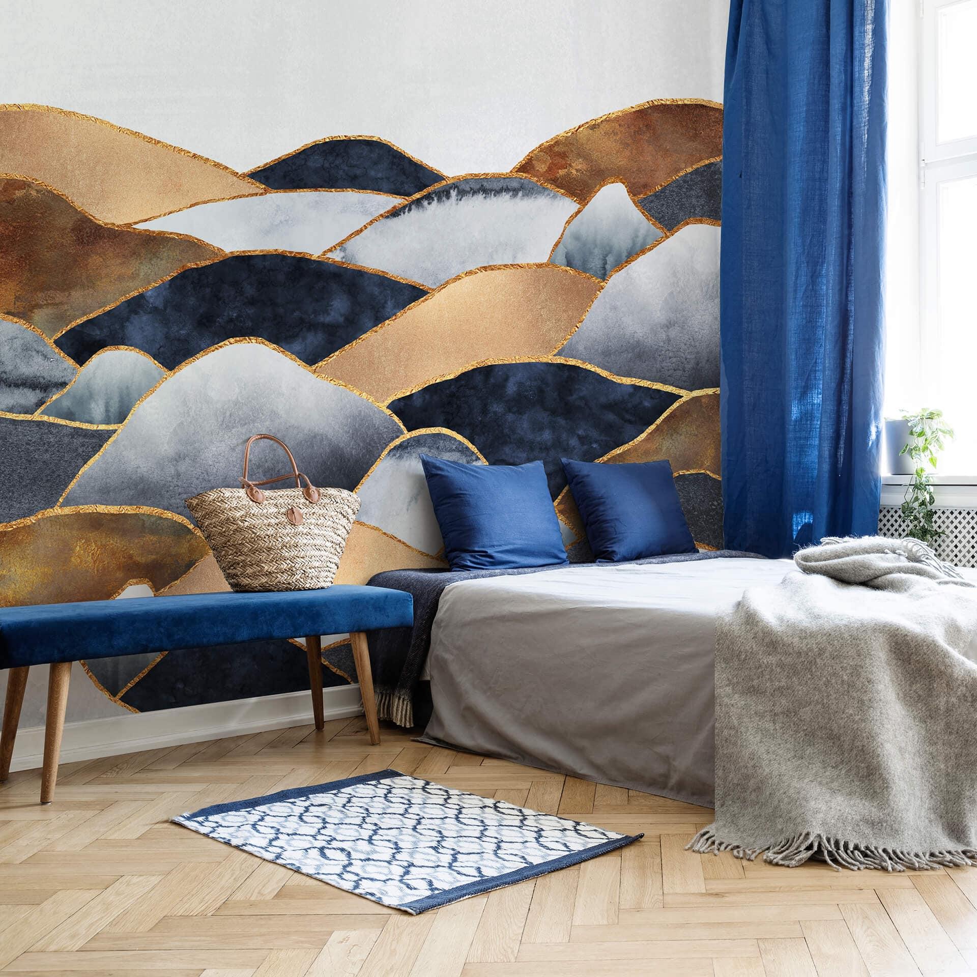 Fotobaggrund Fredriksson - Golden Hills