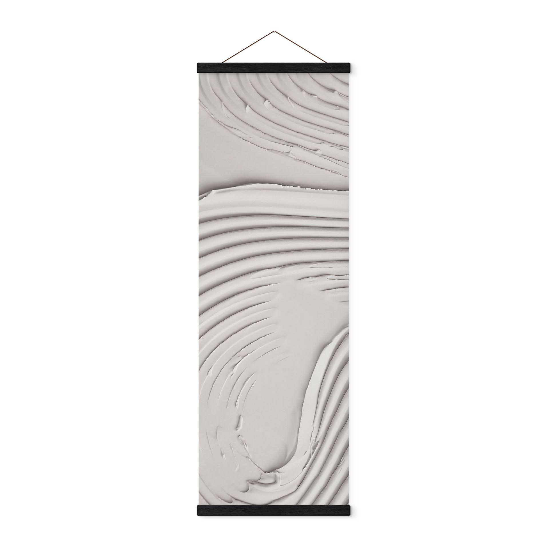 Póster de tela Estructuras suaves en beige - Pictufy Studio - Panorama