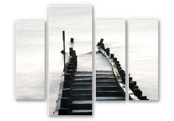 Tableau Forex - Way to nowhere 02 (4 pièces)