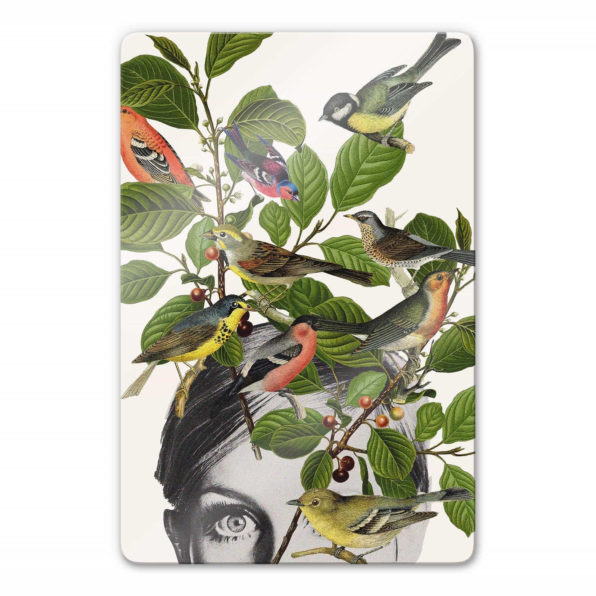 Tableau en verre Frida Floral Studio - Twiggy eye