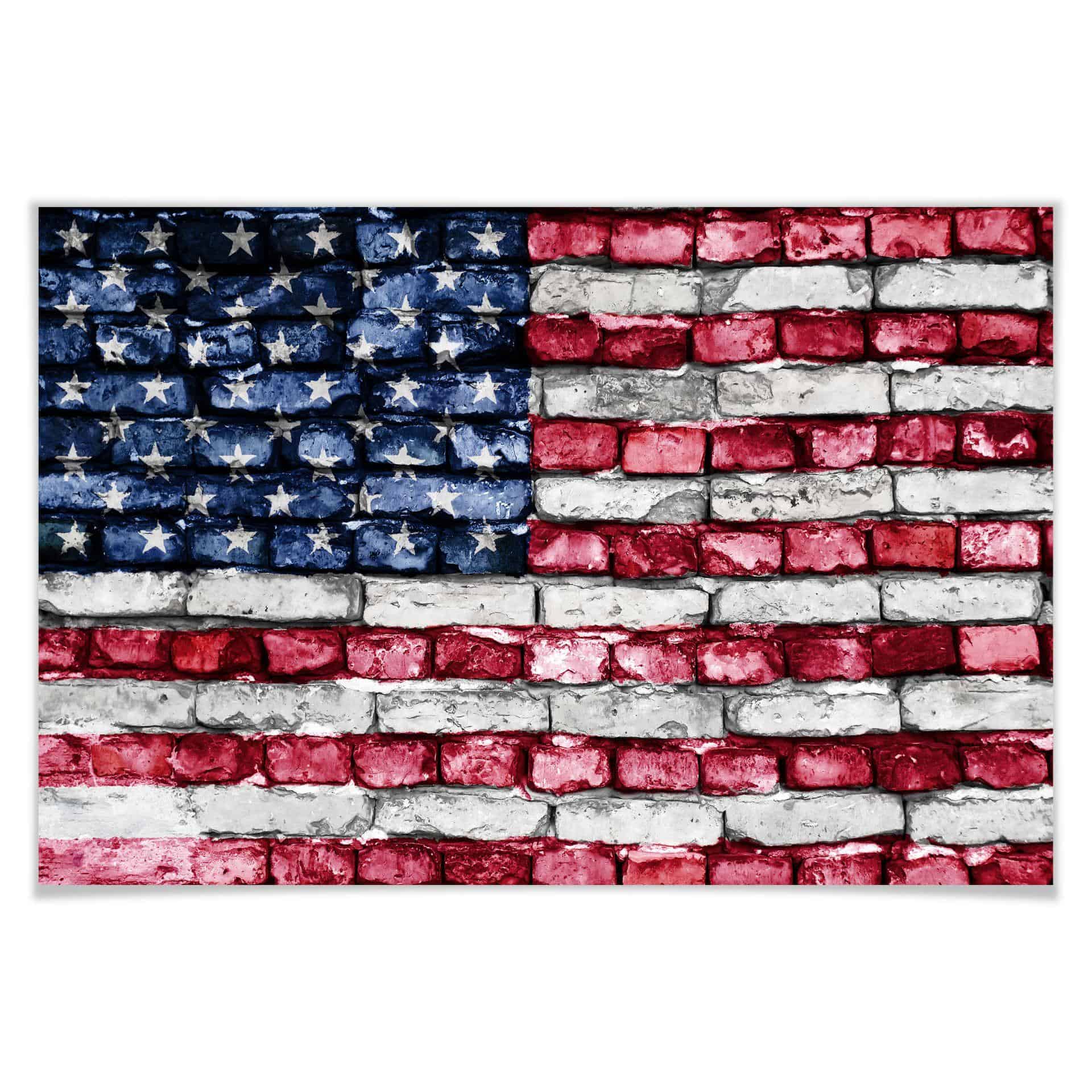Poster - Stars and Stripes