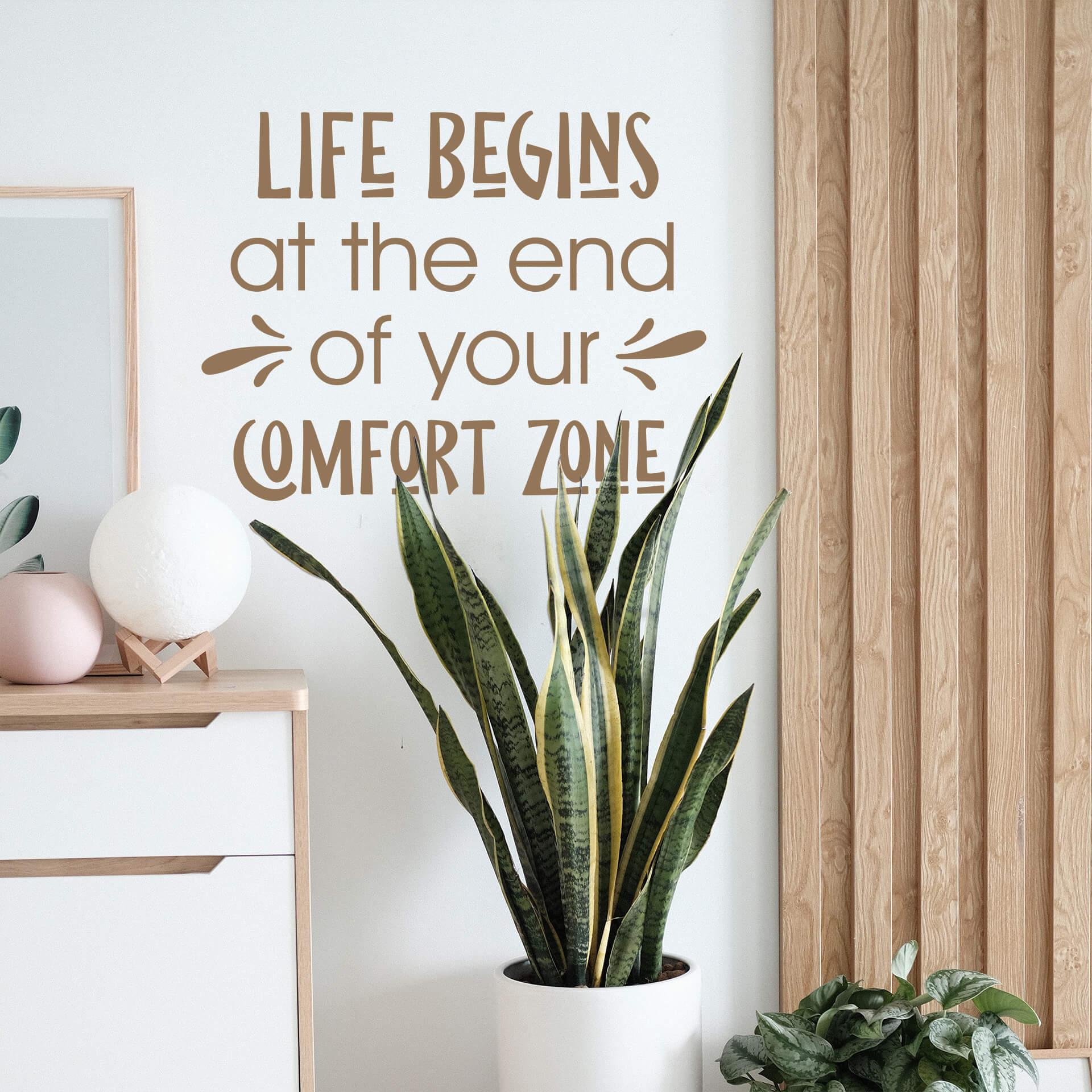 Wallsticker Life begynder i slutningen af