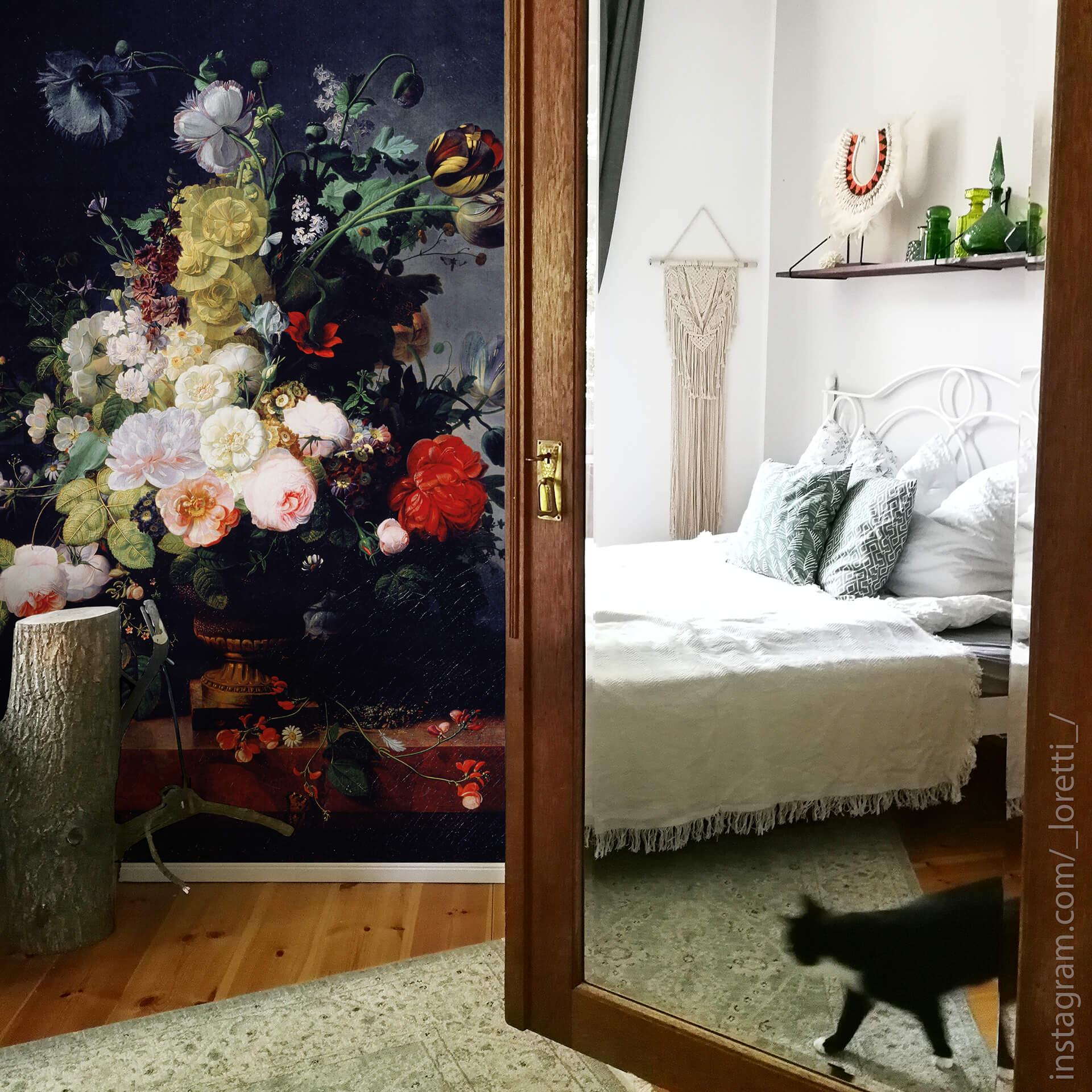 Fototapet Prevost - Stilleben med blomster - 192x260 cm