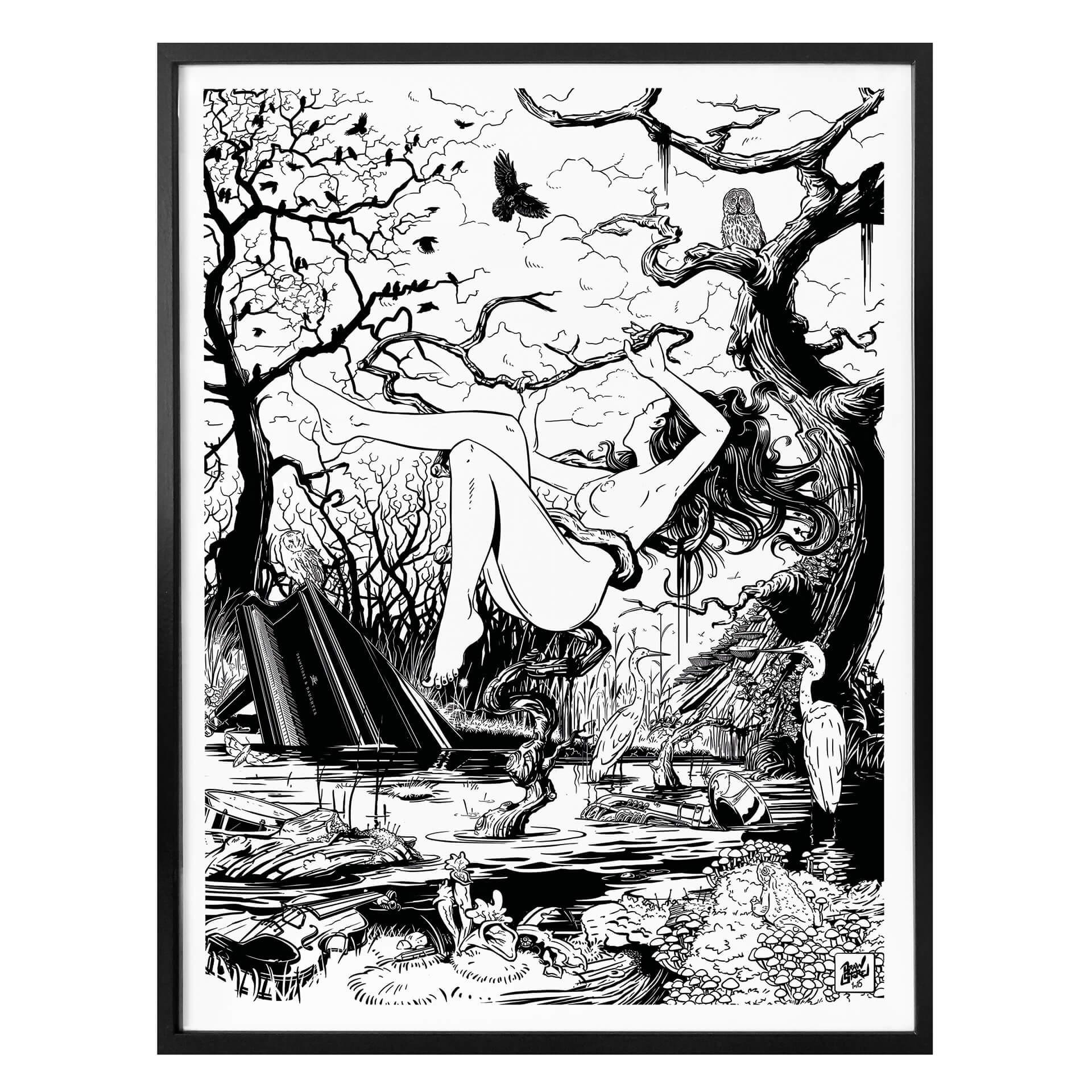 Póster Drawstore - Swampland