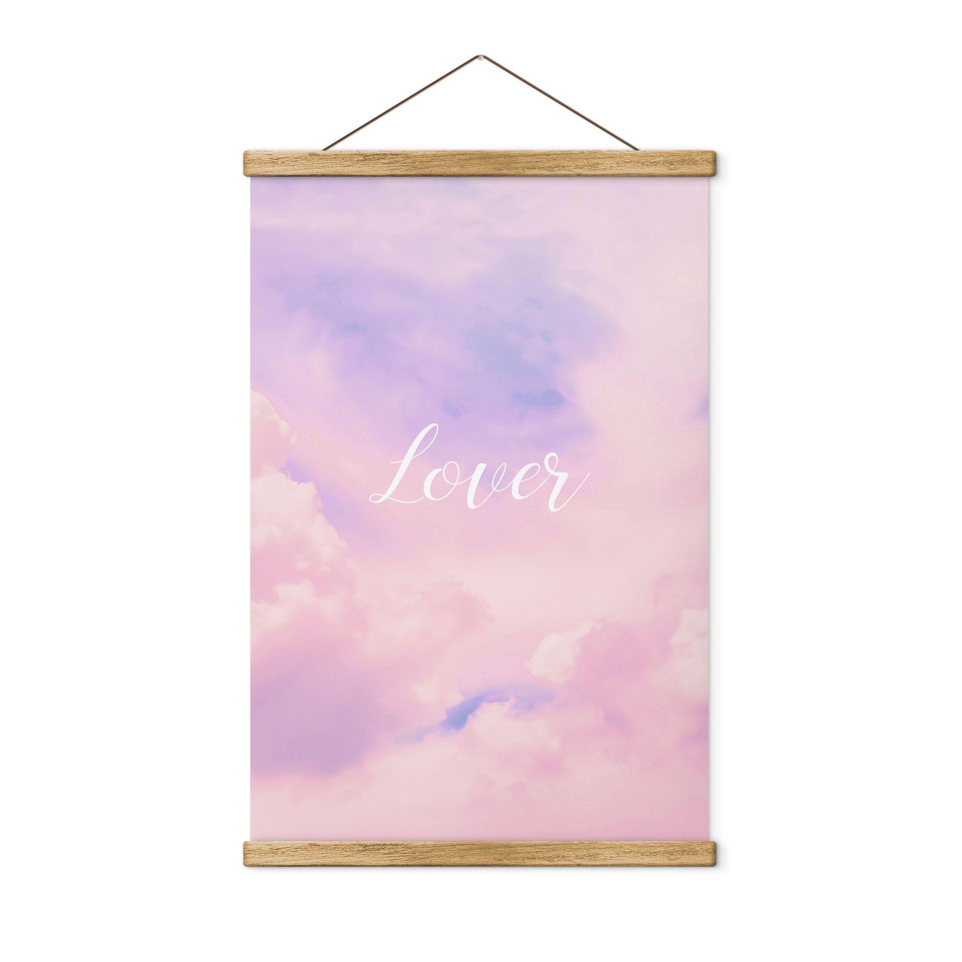 Póster de tela Lover - inspirado en Taylor Swift