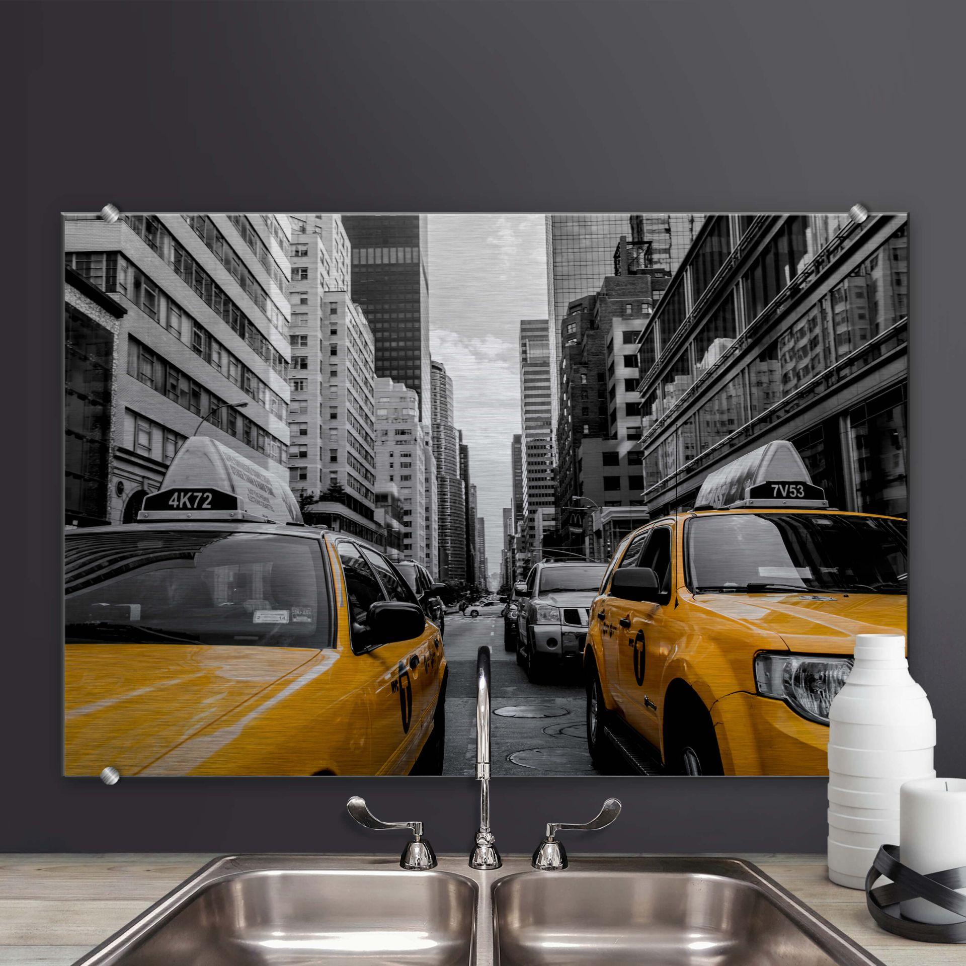 Stænkplade - Streets in New York City - AluDibond