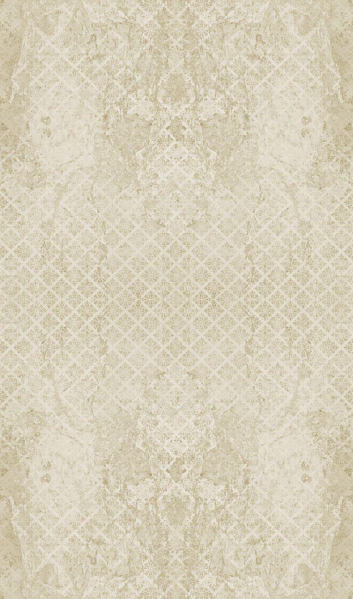 Beton-look tapet Beige Ornamenter 2.70 x 1.59m