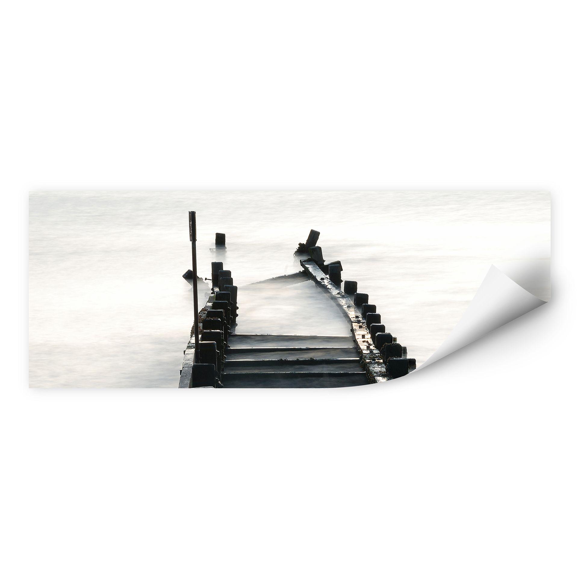 Zelfklevende Poster   Way to nowhere - Panorama