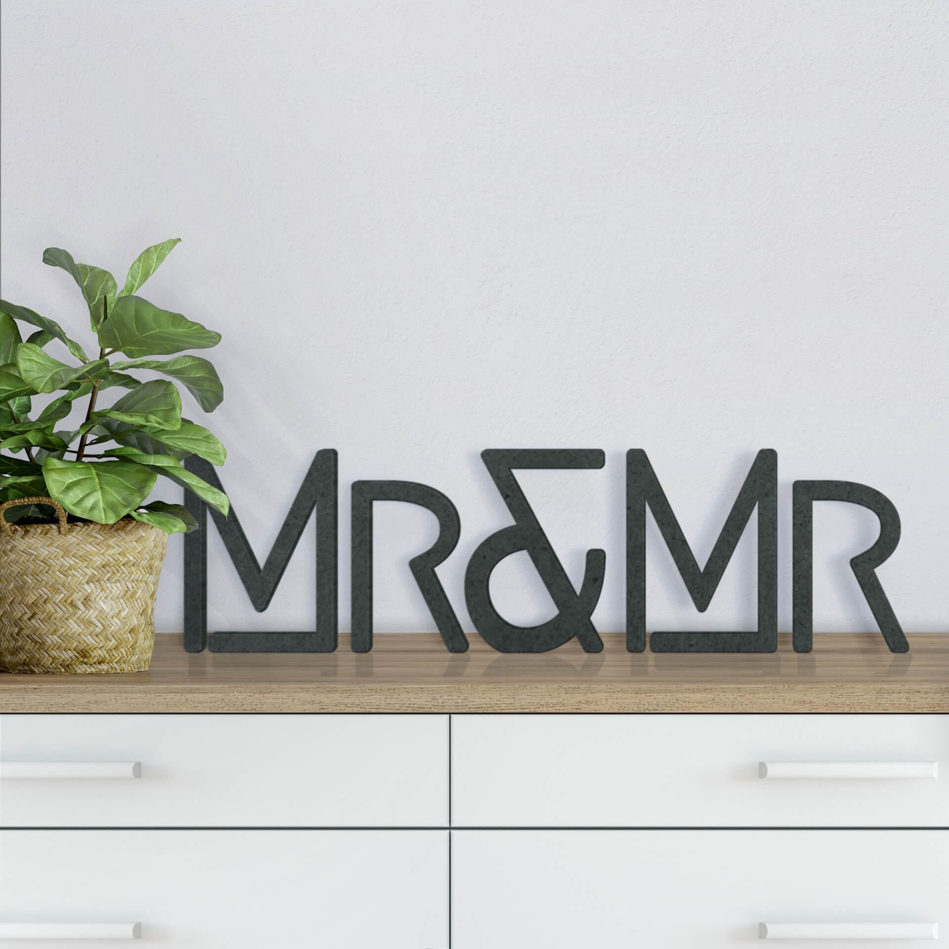 MDF bogstaver - Mr&Mr Modern