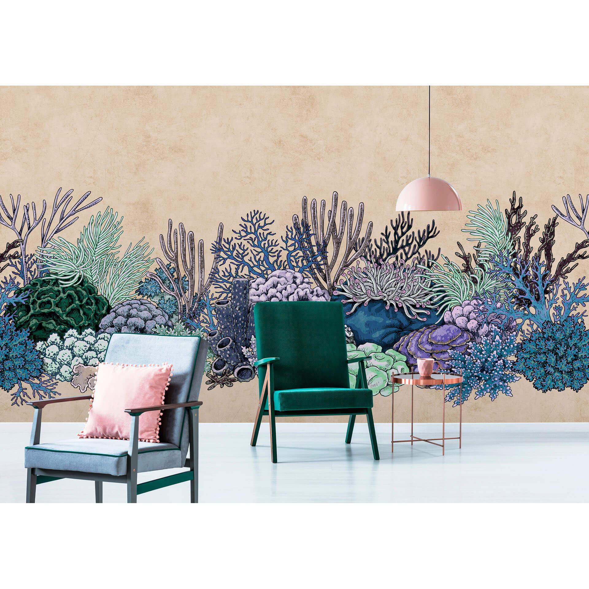 Livingwalls Fototapet Walls by Patel 2 octopus´ garden 3