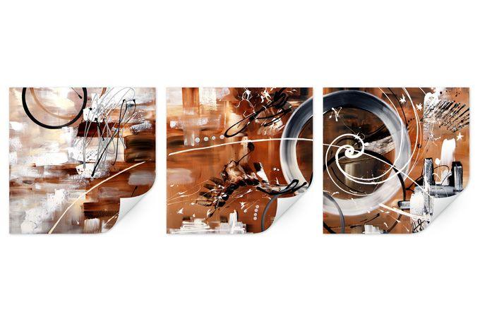 Zelfklevende Poster  - Fedrau - Circles