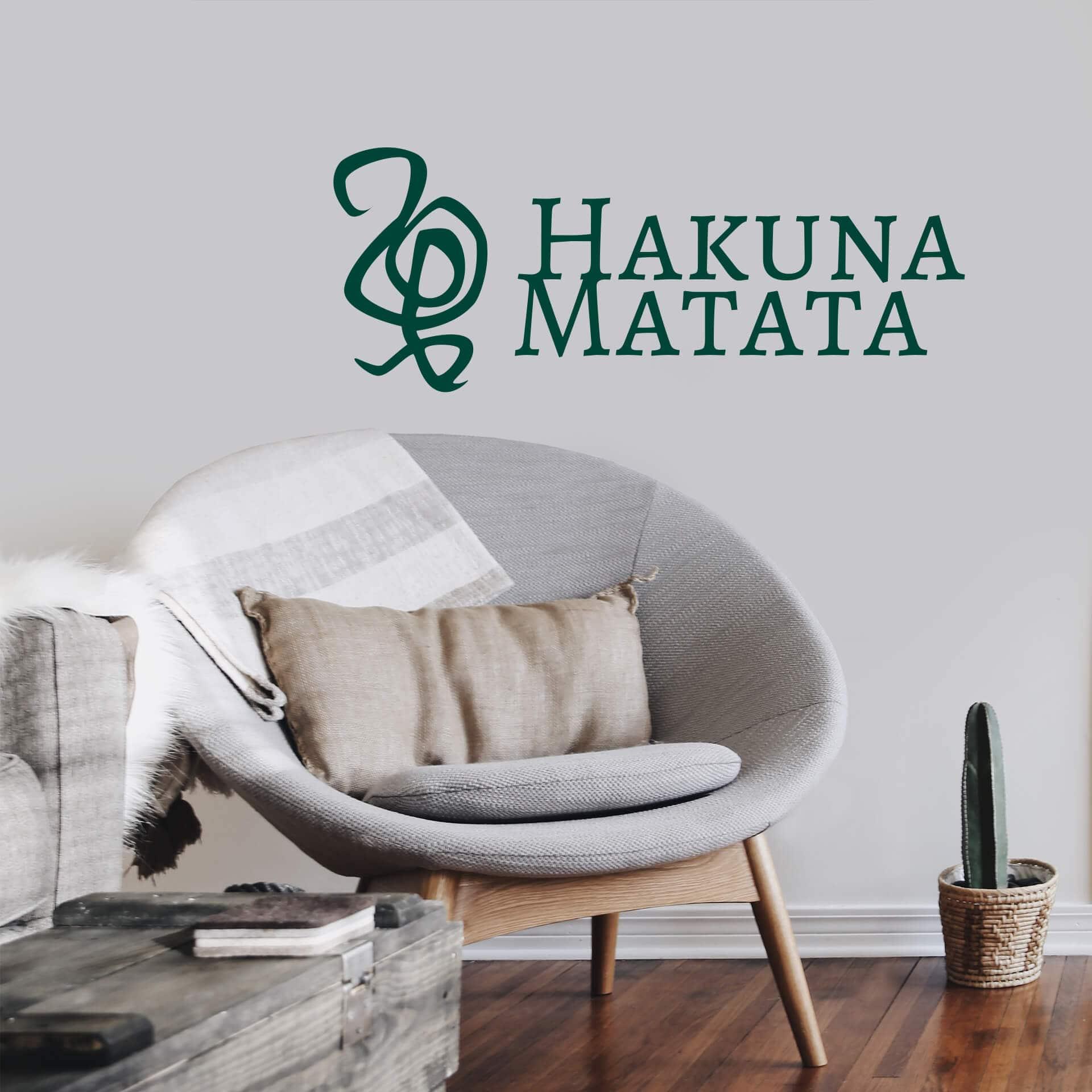 Wallsticker - Hakuna Matata 01