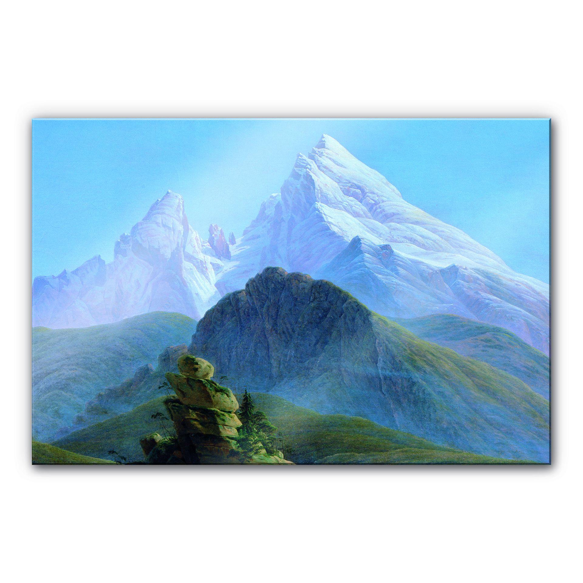 Akrylbillede Friedrich - The Watzmann