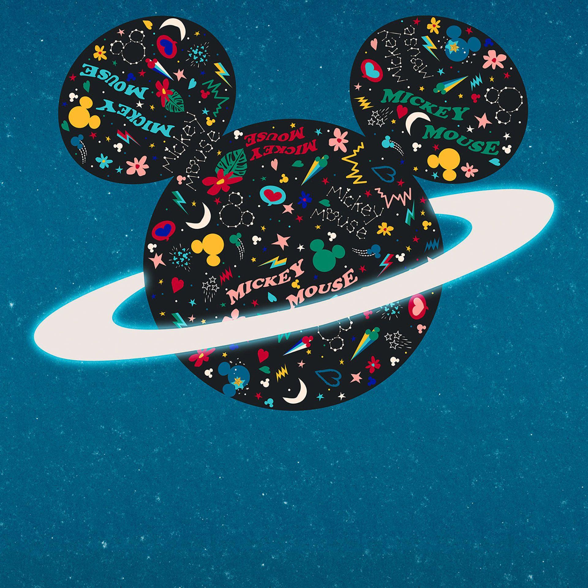Tapet - Planet Mickey - 200 x 280 cm