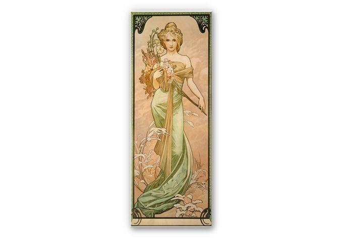 Tableau Forex - Mucha - Saisons : le printemps