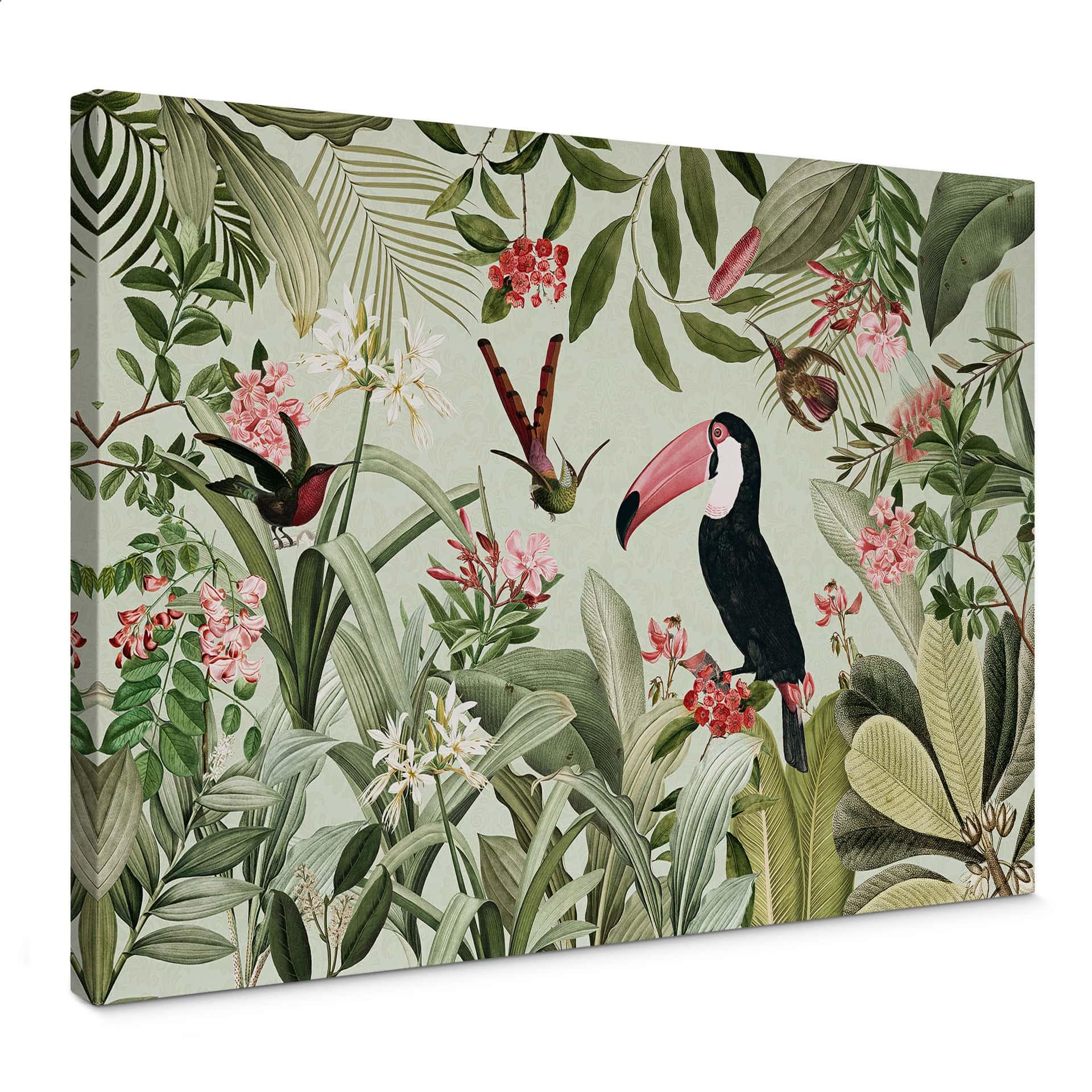 Lærredsprint - Tukan i et jungleparadis - UN Designs
