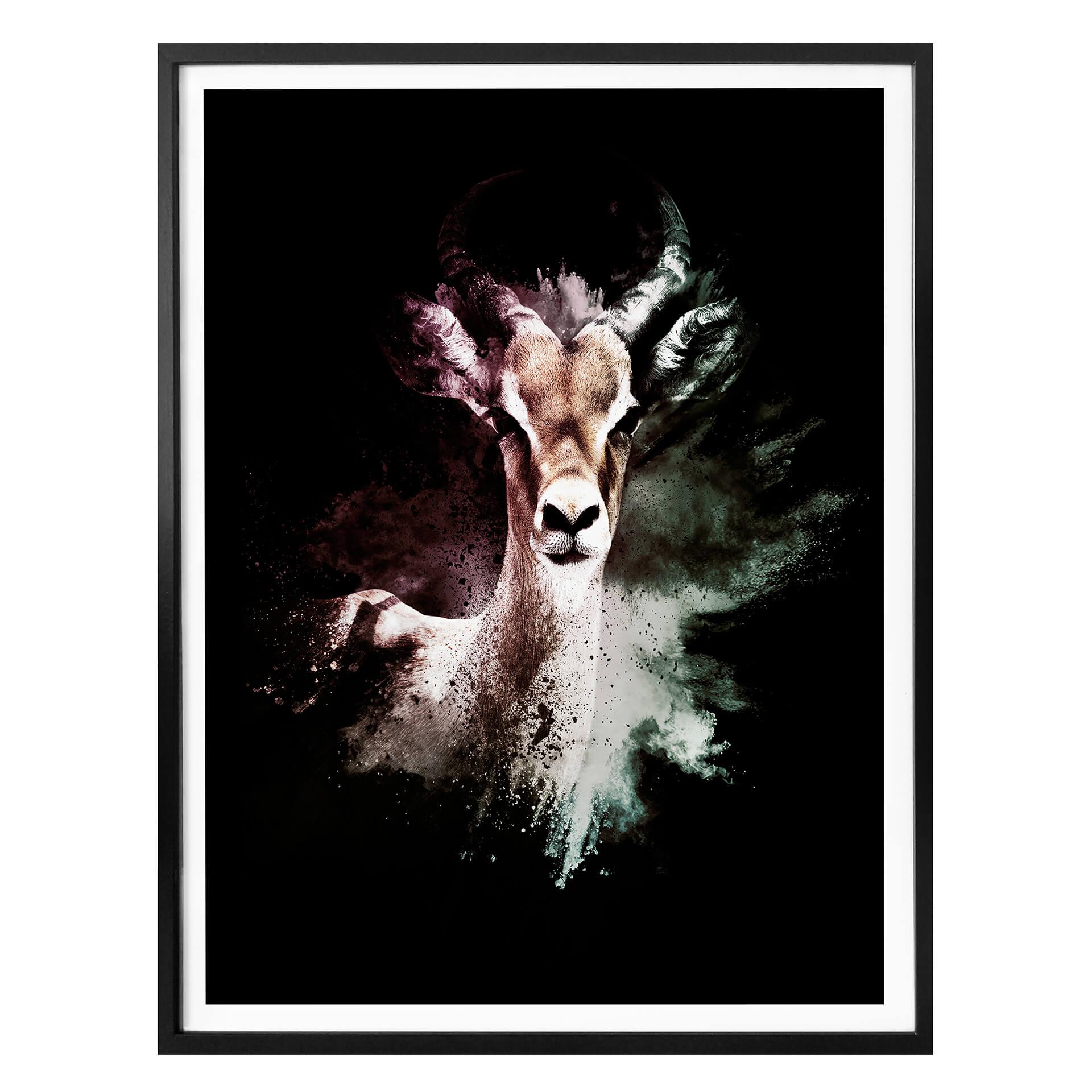 Plakat - Hugonnard - Wild Explosion: Antilope