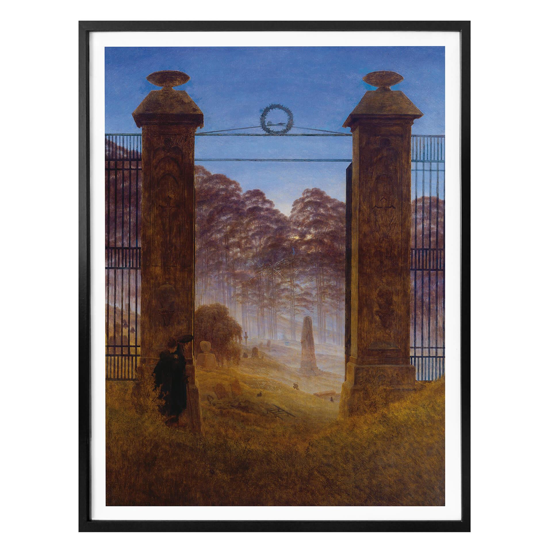 Plakat - Friedrich - Kirkegården