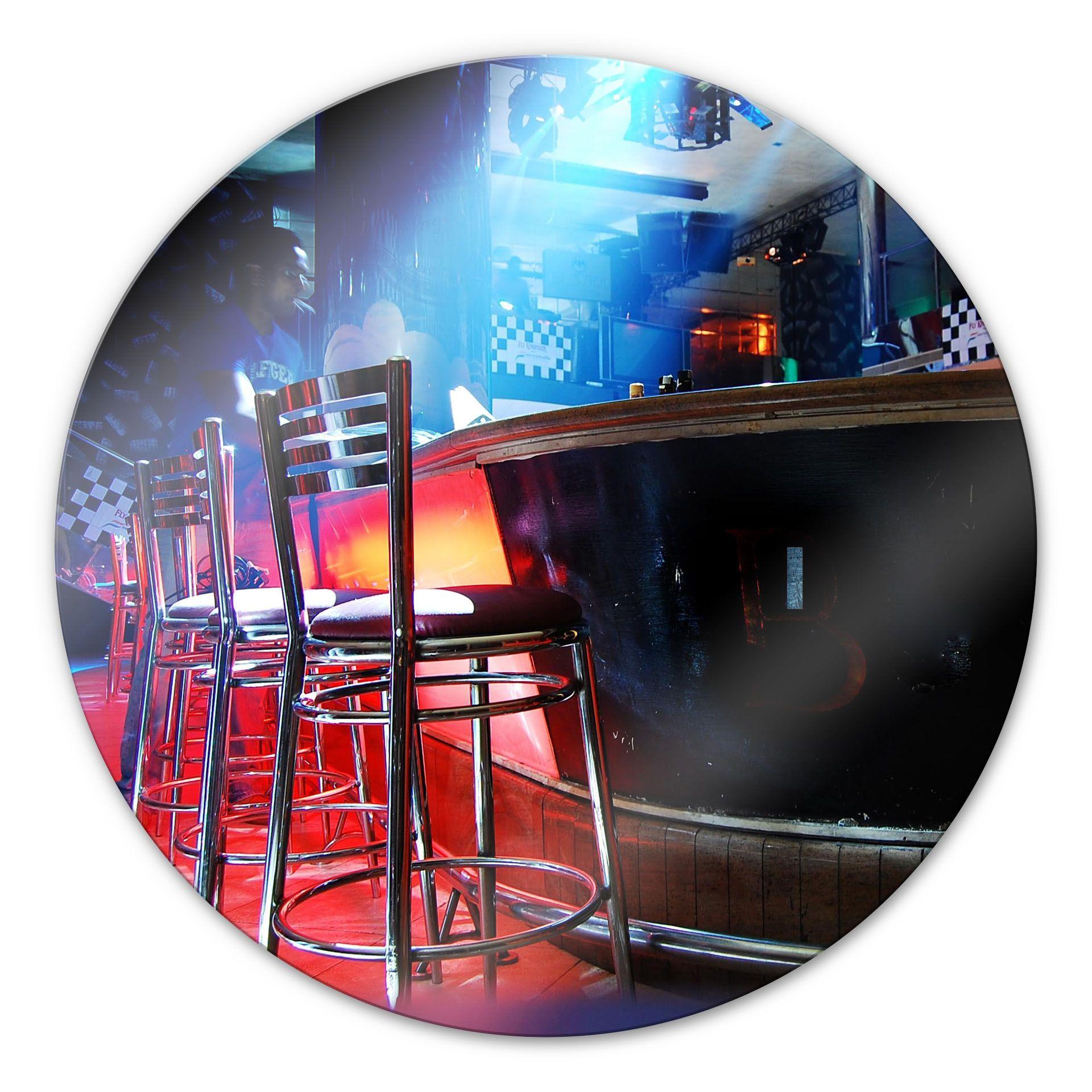 Glasbillede - Party Room - Rund