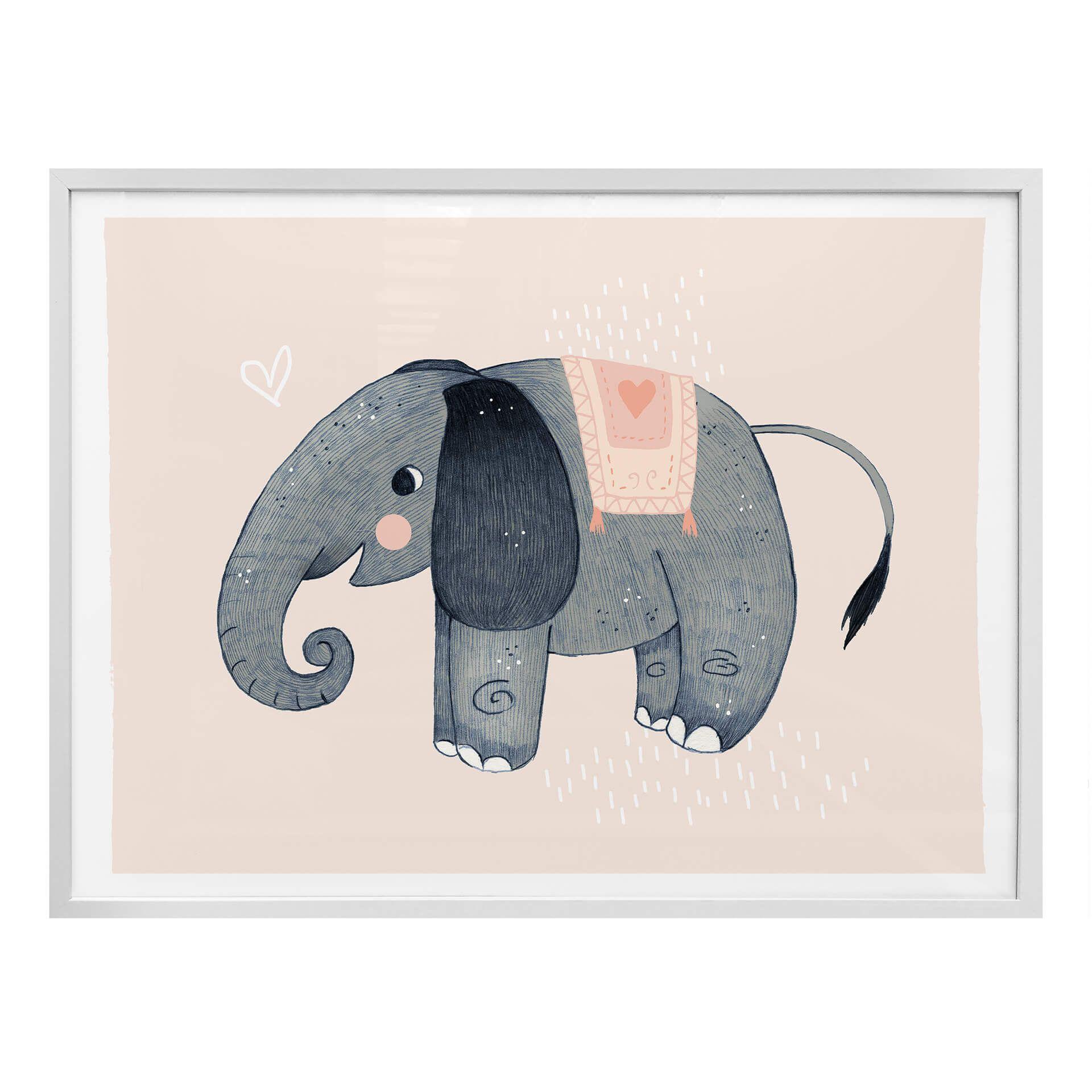 Póster Loske - Elefante
