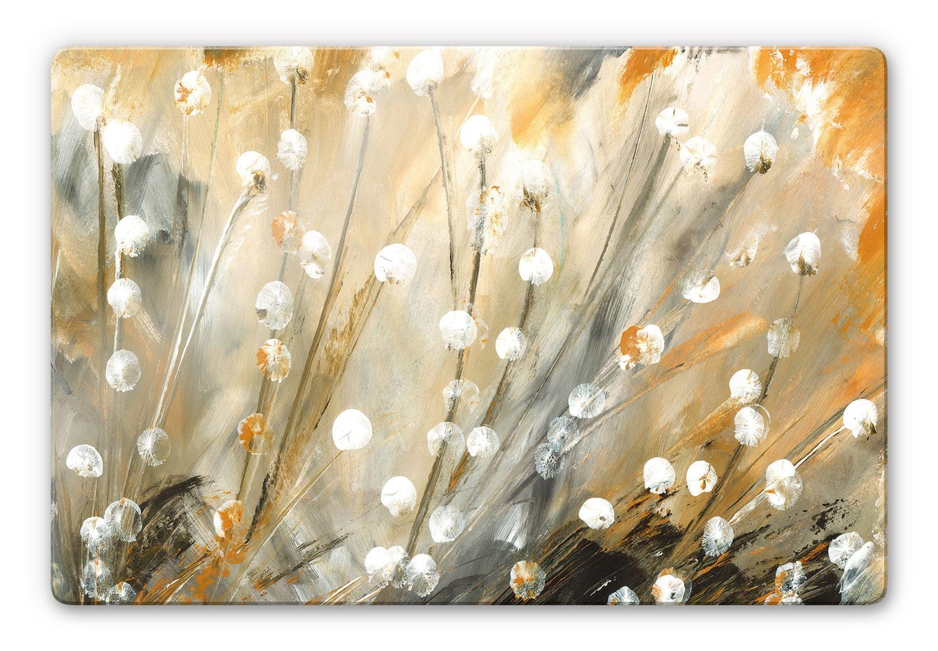 Tableau sur verre Niksic - Pissenlits