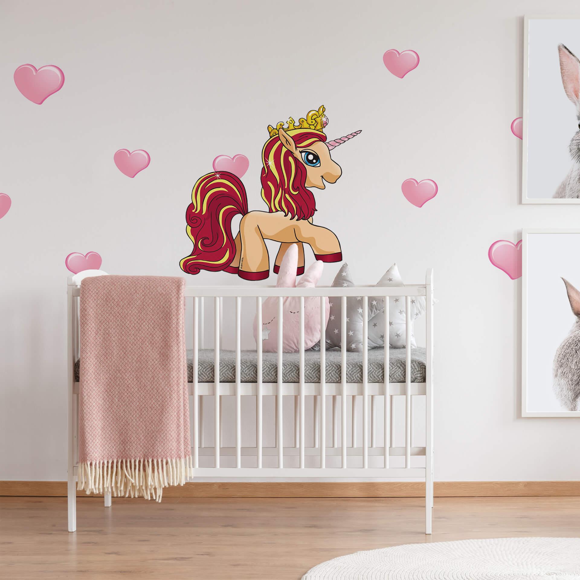 Wallsticker Filly Unicorn Romance Cordelia