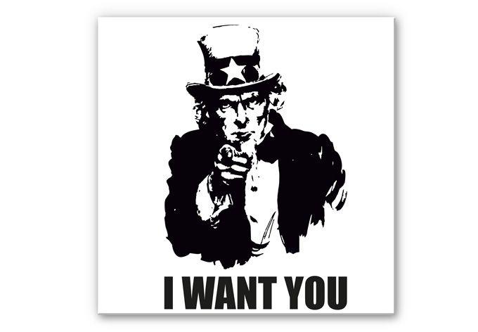 Tableau Forex - Uncle Sam - carré