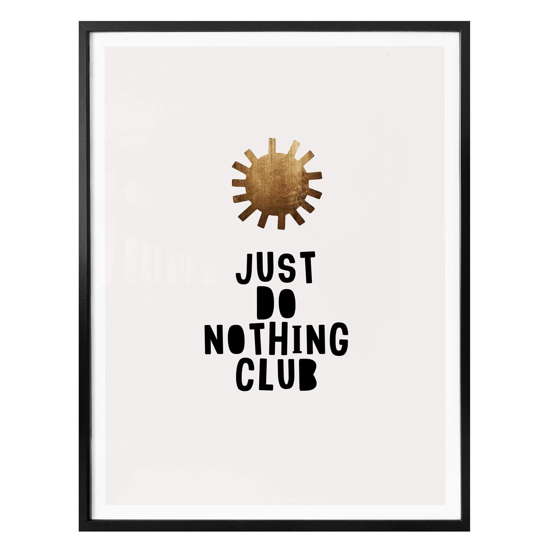 Póster Kubistika - Club Do Nothing