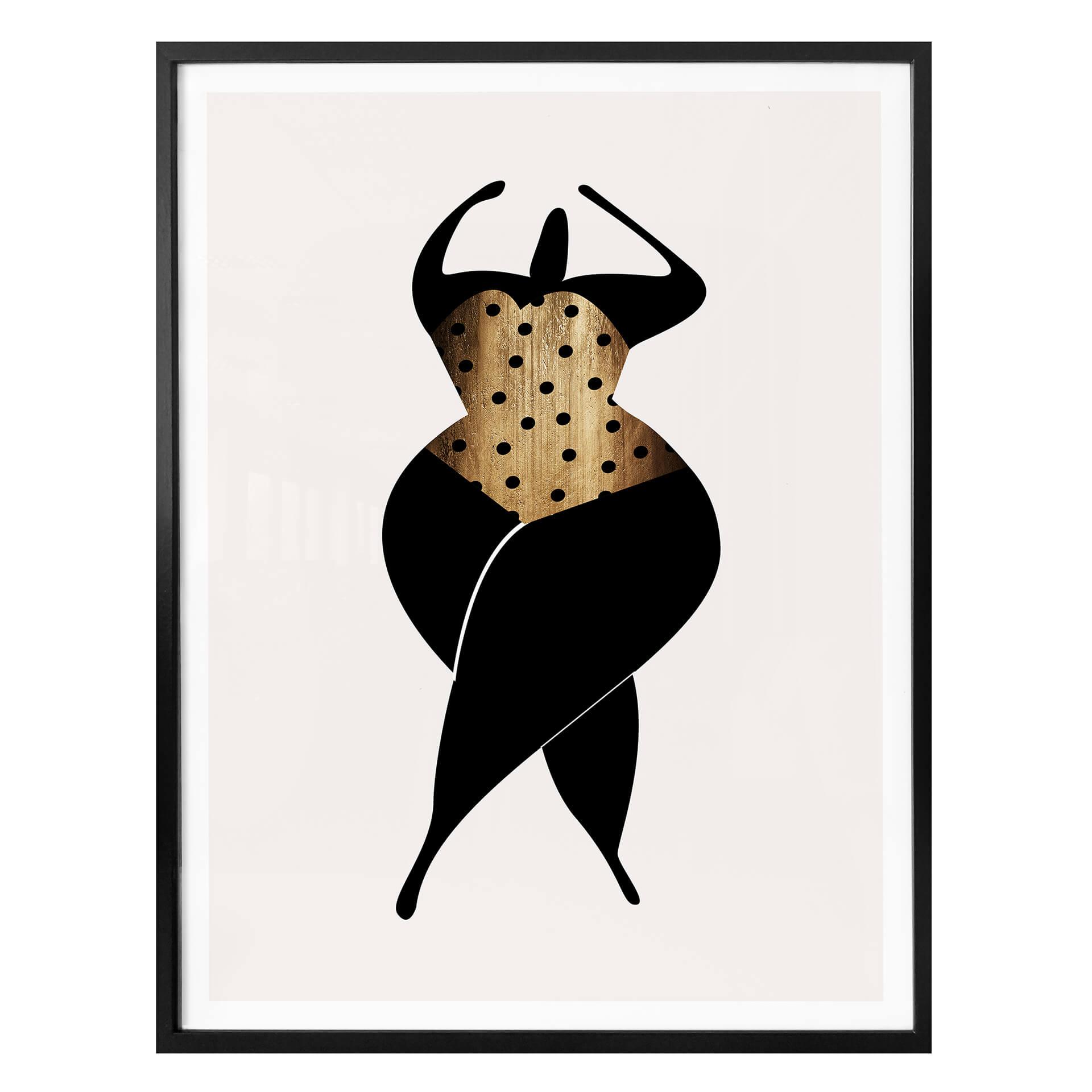 Póster Kubistika - Danza al sol