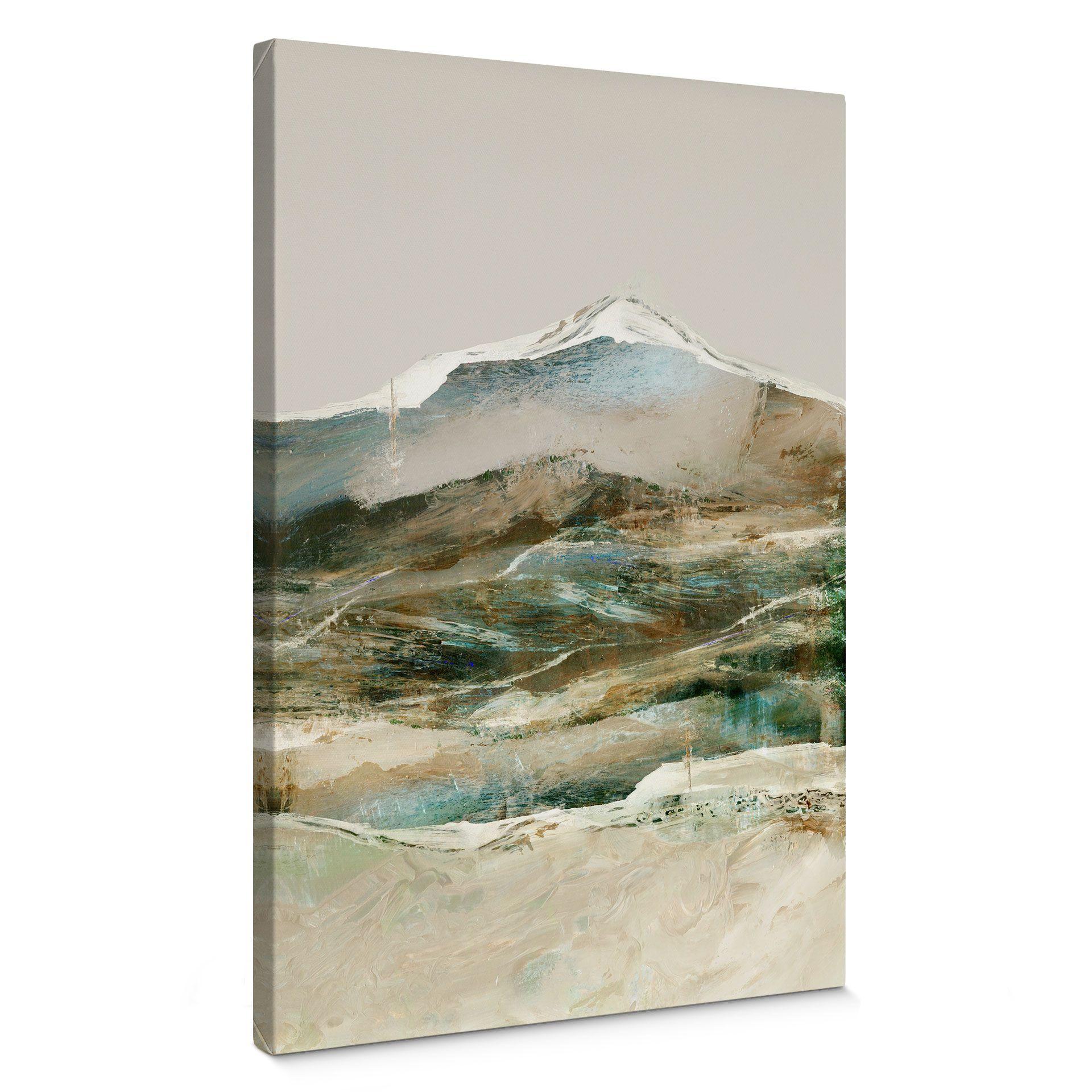 Lienzo montañas abstracto - Hobday