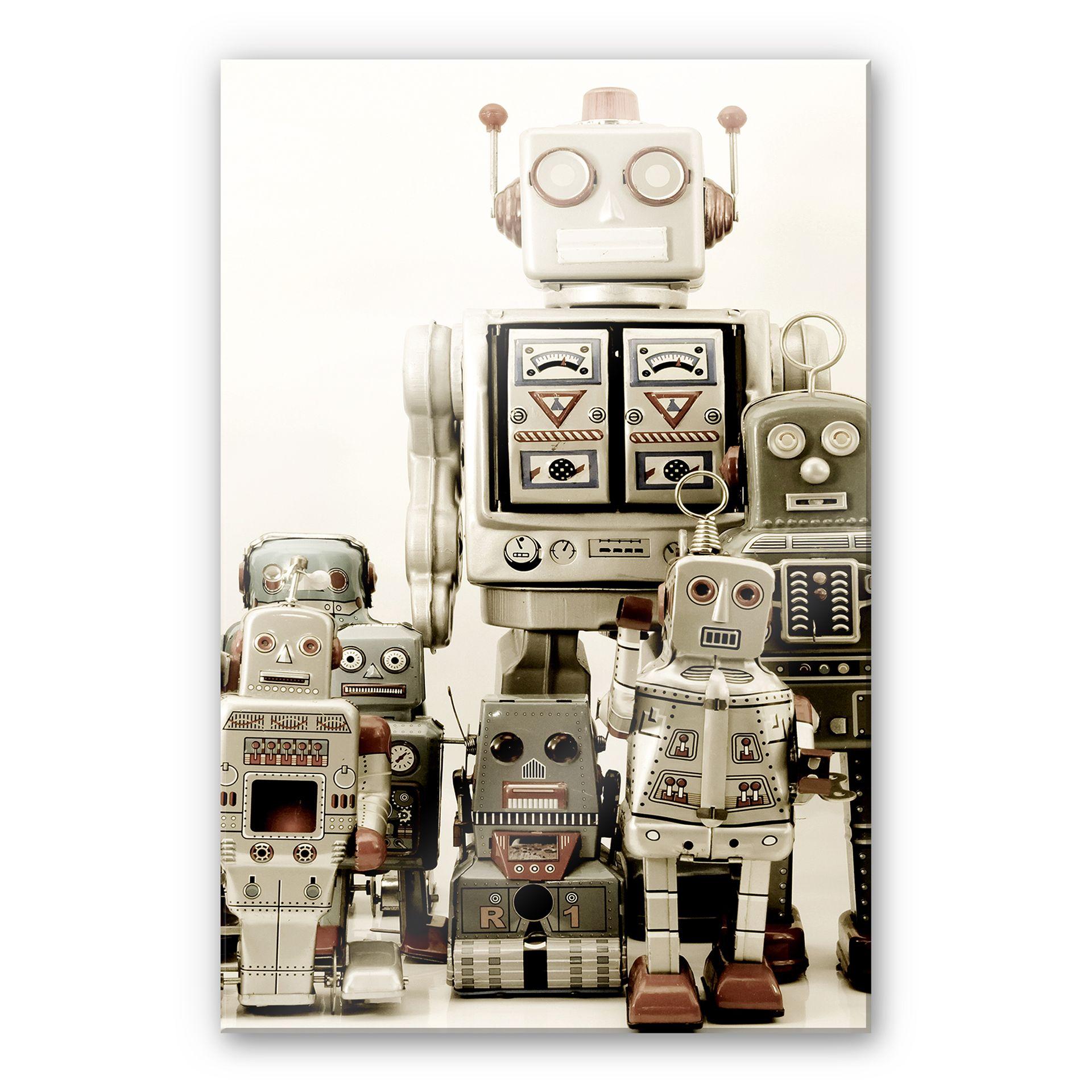 Akrylbillede Robotter