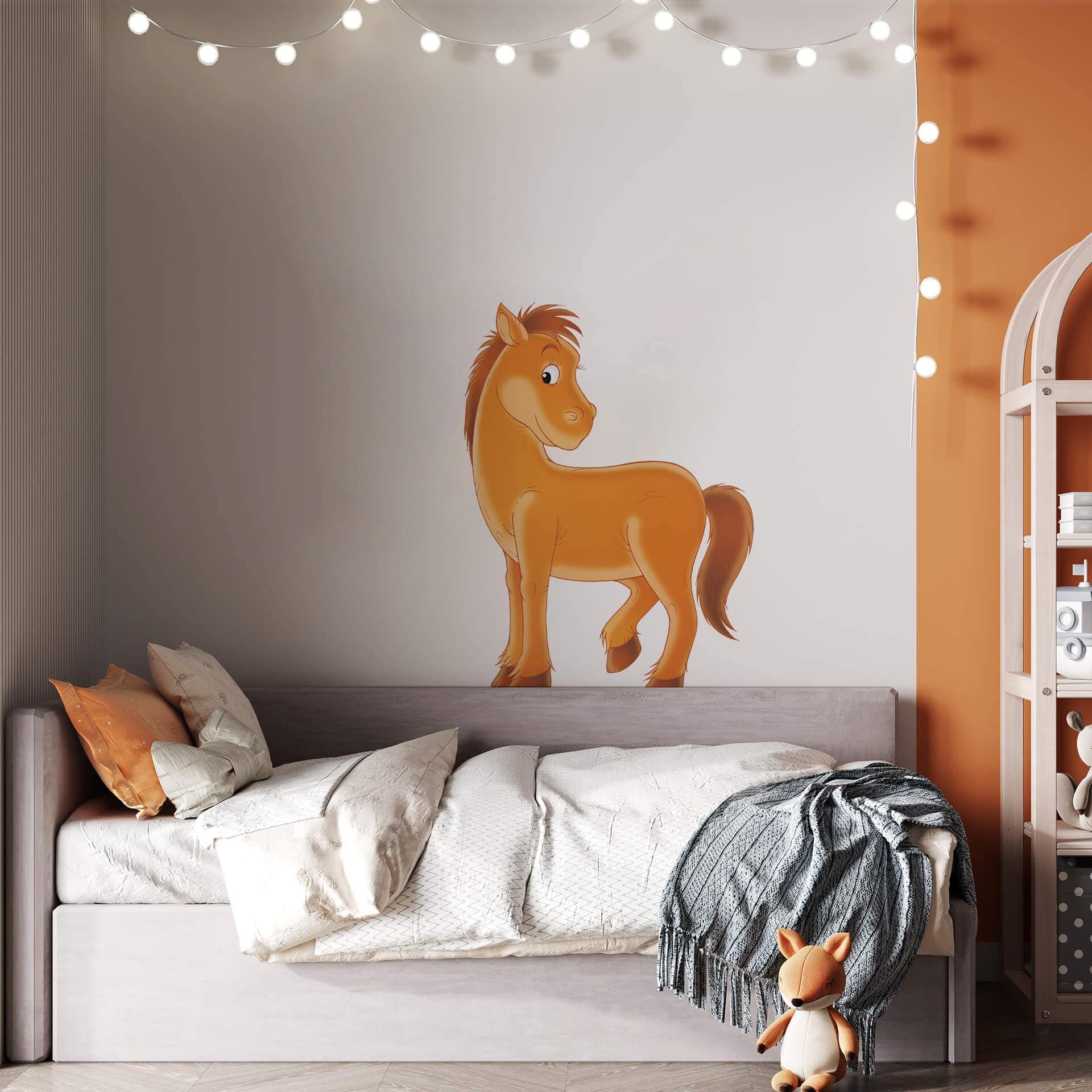 Sticker mural - Petit cheval