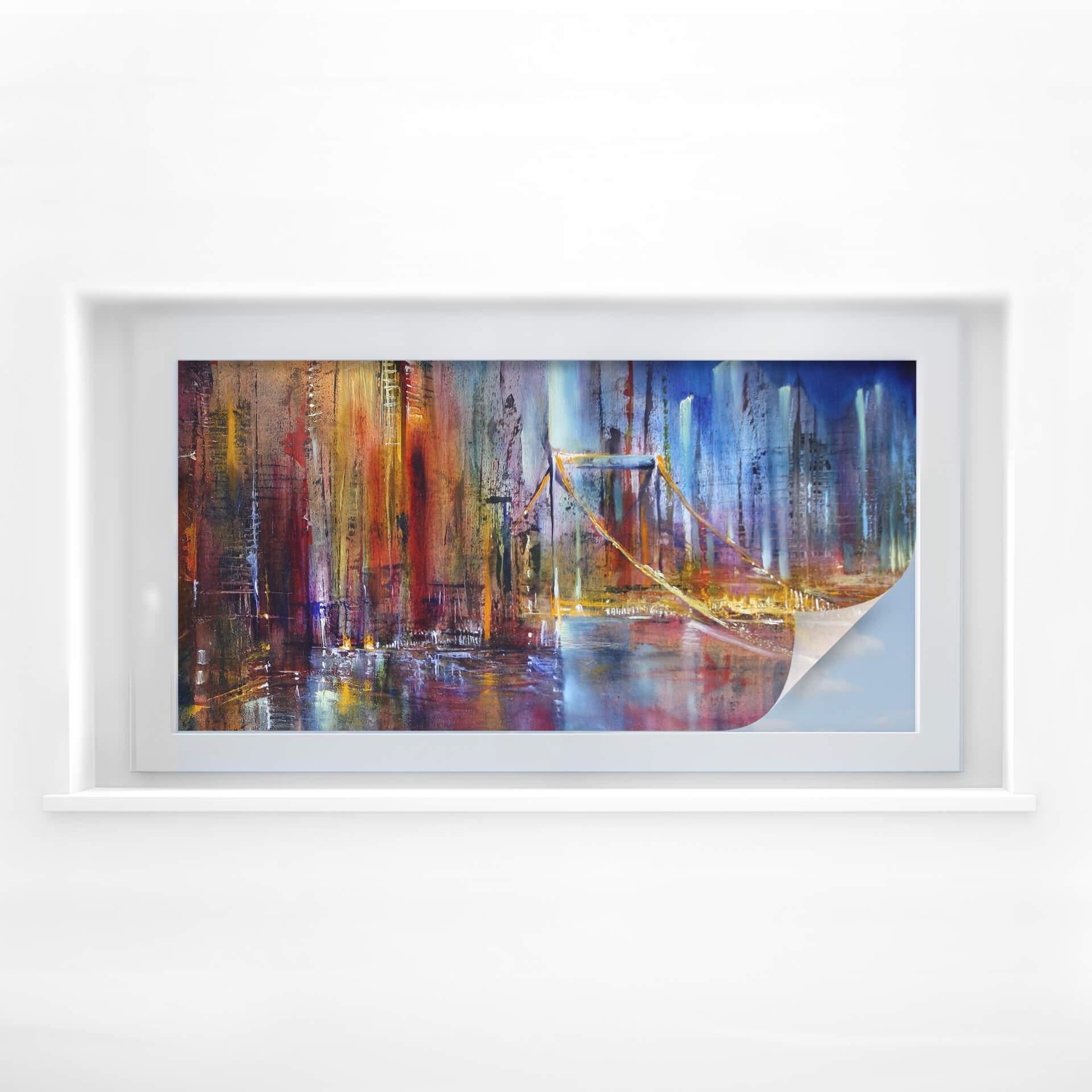 Schmucker privacy film - Vista de la ciudad - Panorama