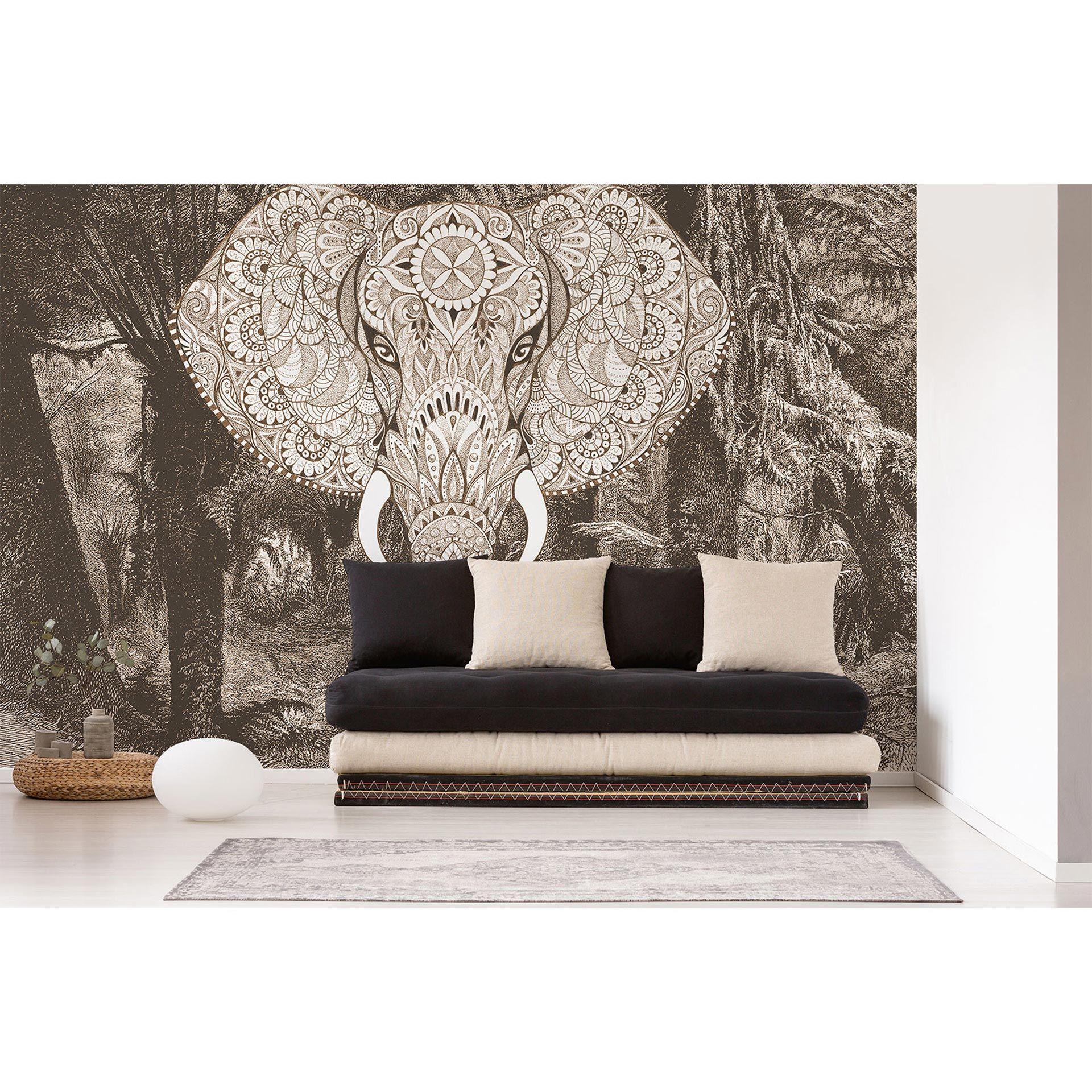 Architects Paper Papier peint photo Atelier 47 Elephant Head jungle