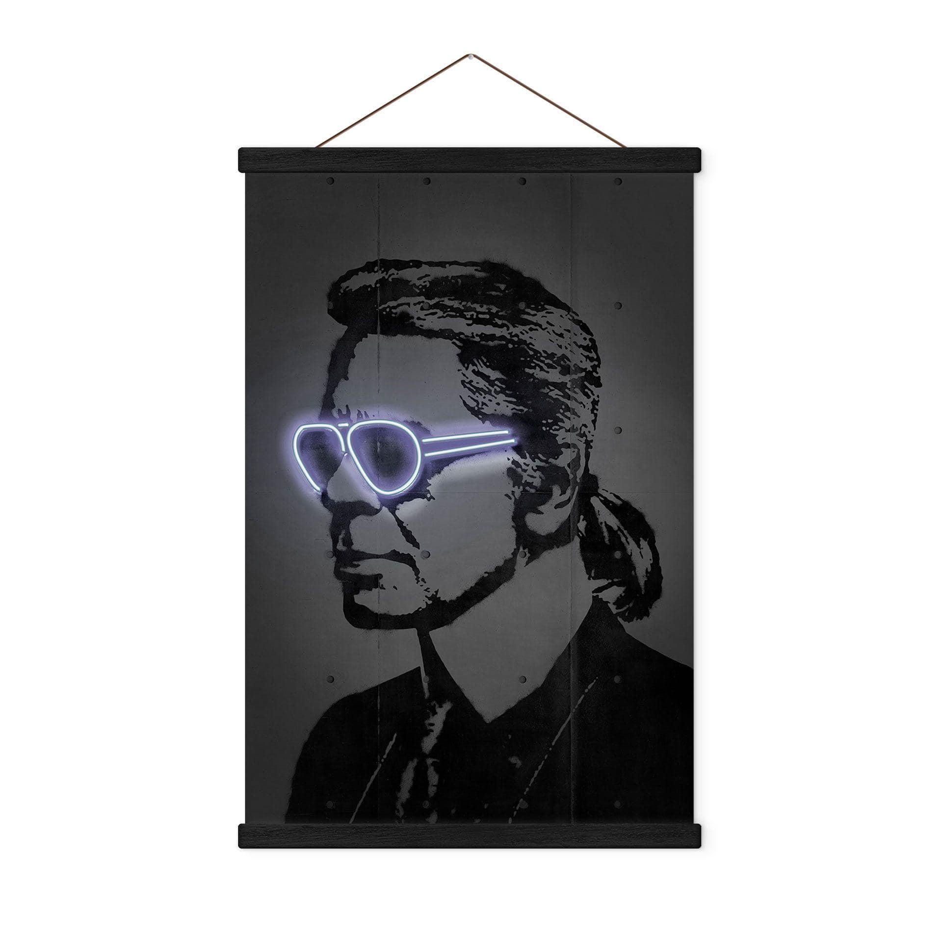 Tekstil plakat Karl Lagerfeld - Mielu