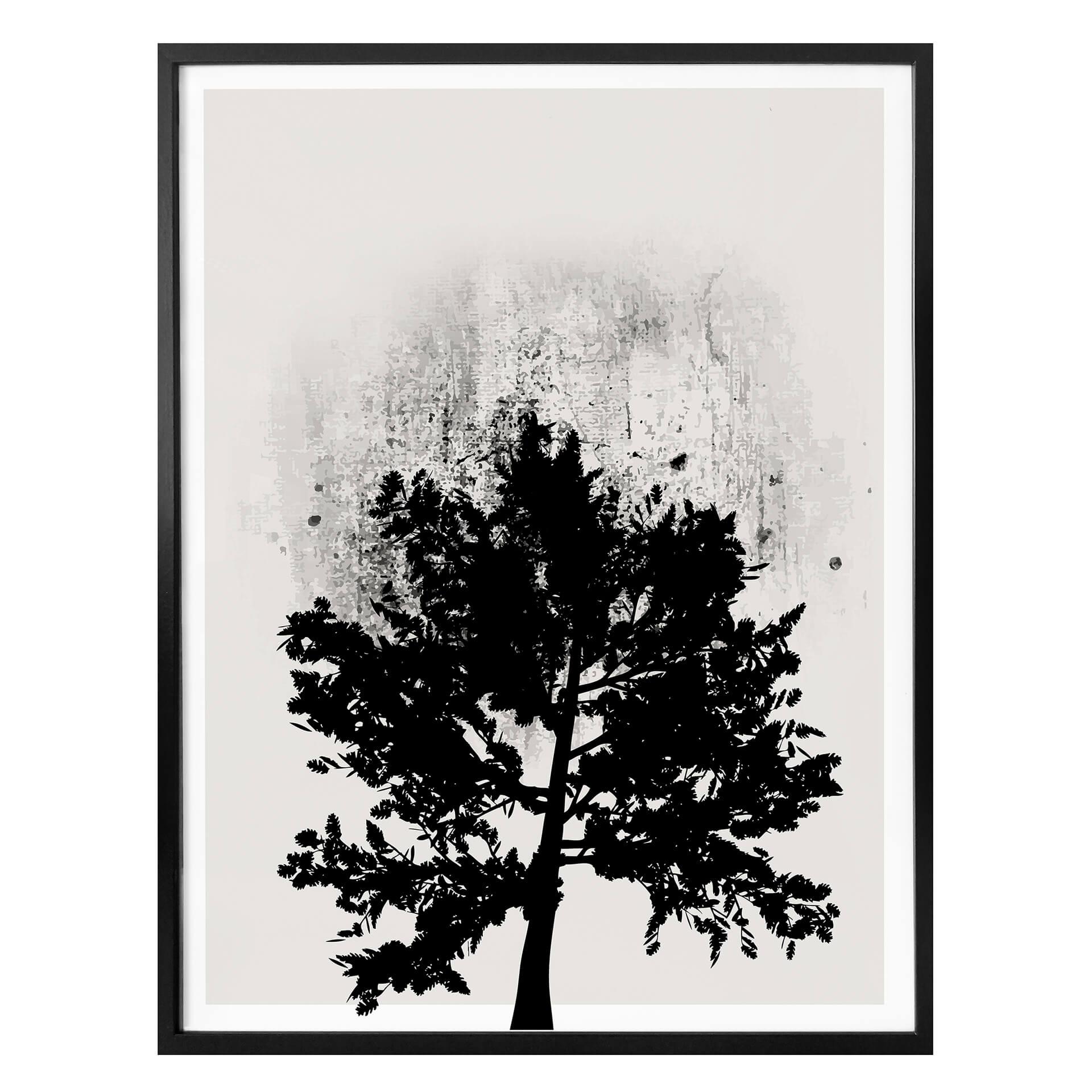 Plakat - Kubistika - Tree Study 02