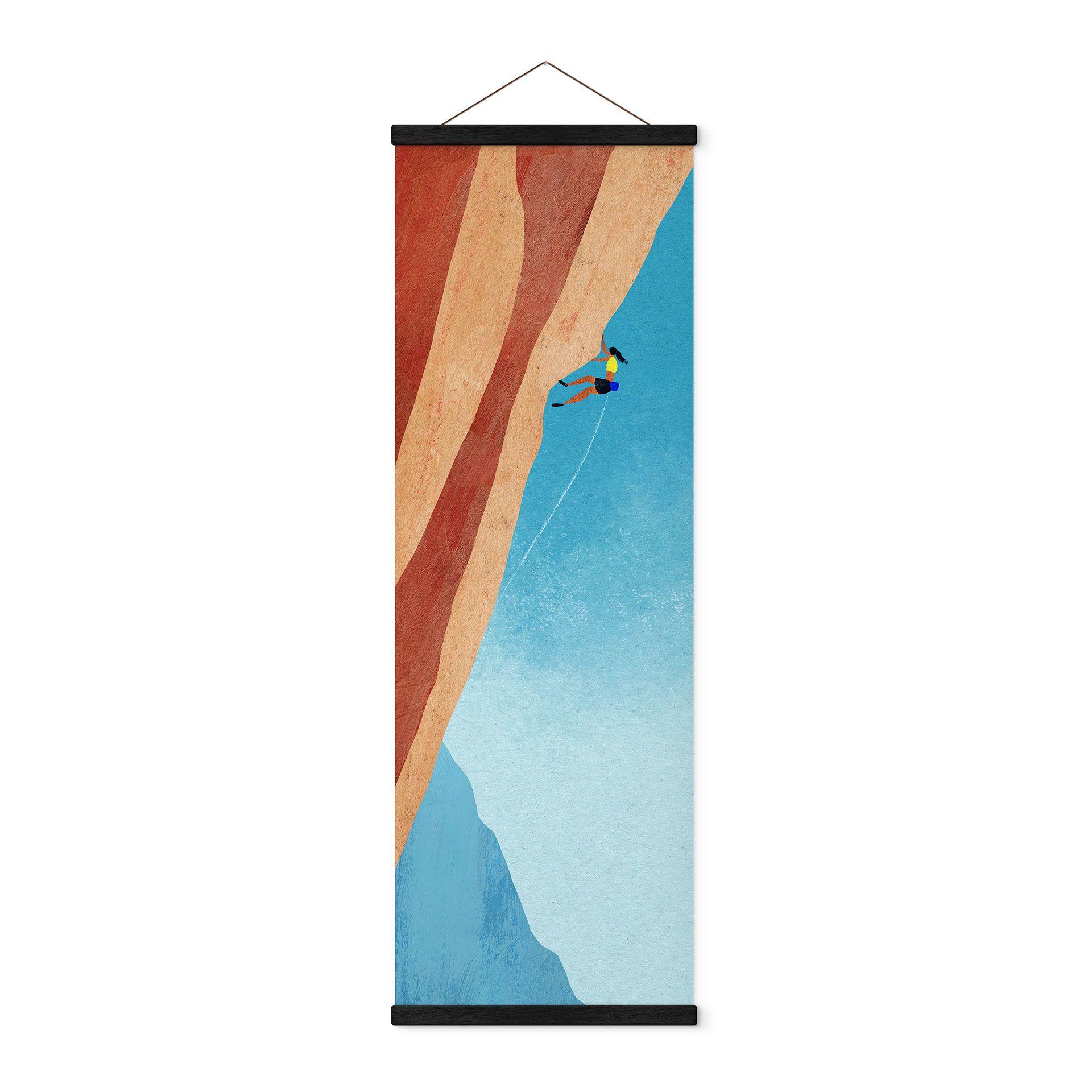 Póster de tela Escalada al Gran Cañón - Rivers - Panorama