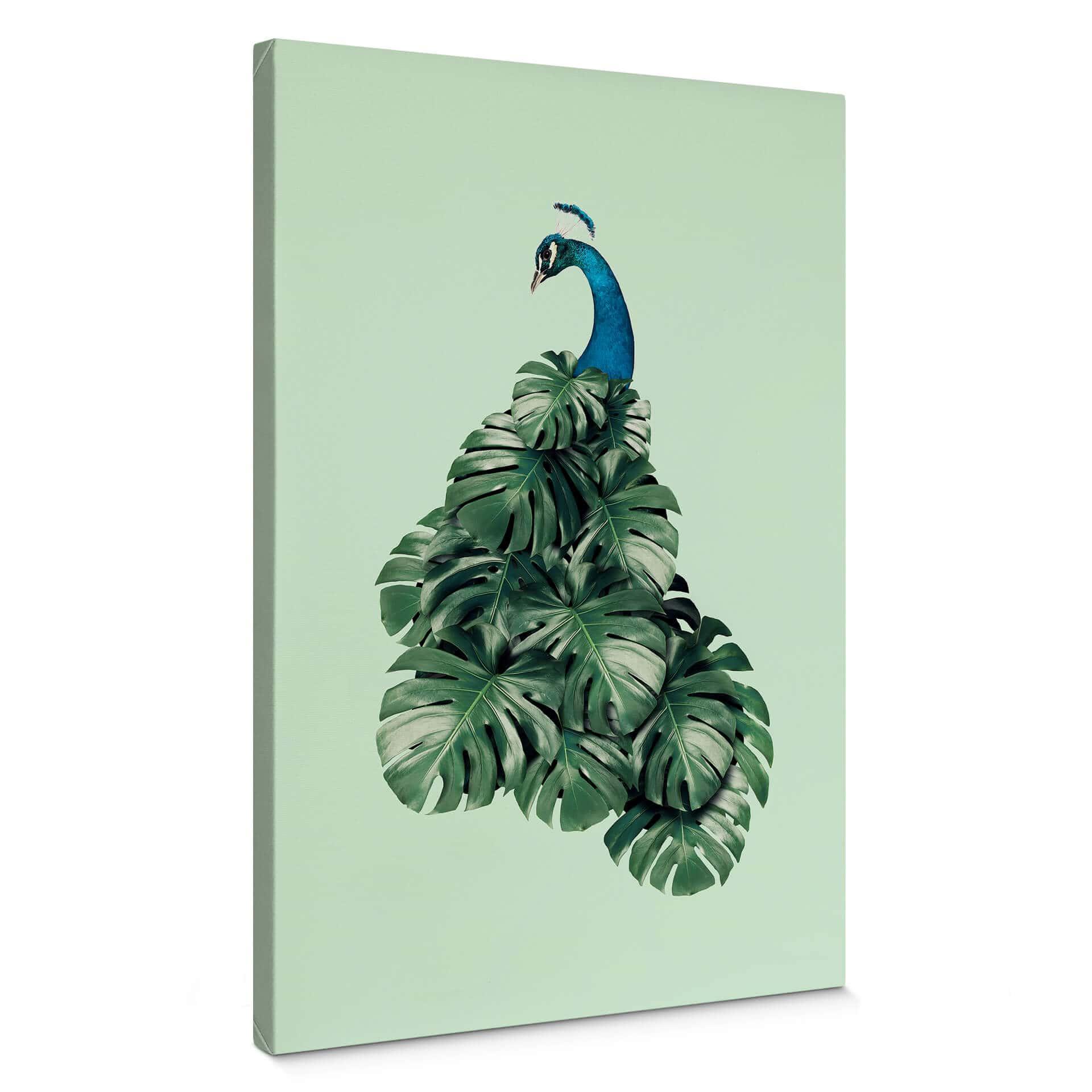 Lienzo Loose - Monstera Bird