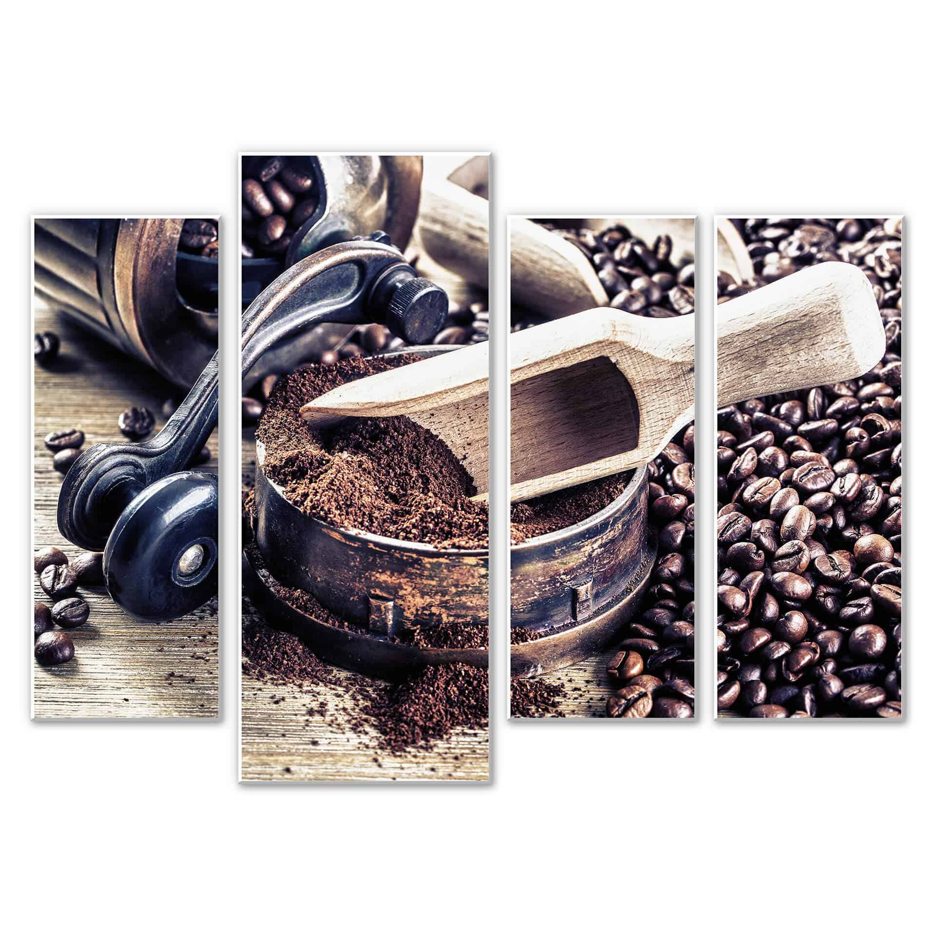 Tableau Forex - Odeur de café (4 parties)