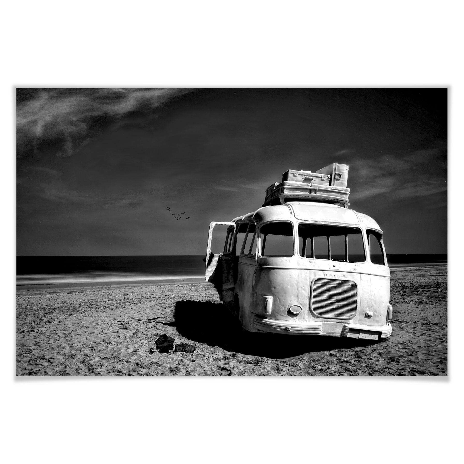 Poster - Depaepe - Beached Bus