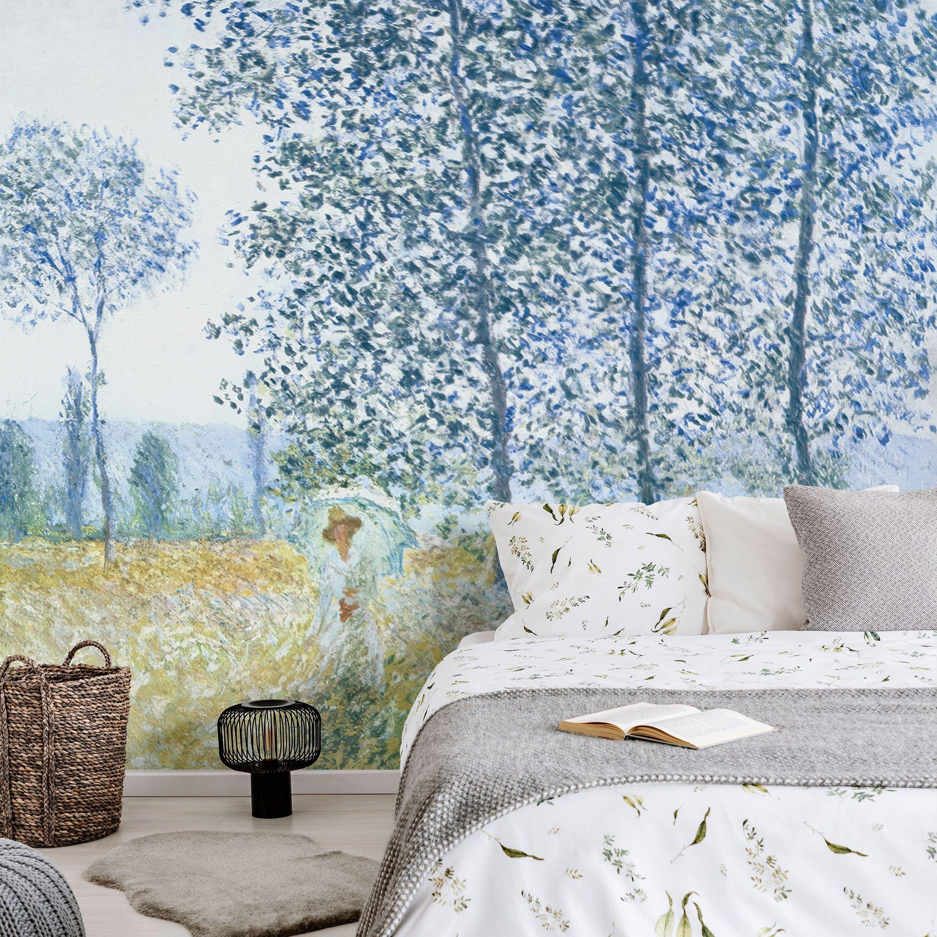Fototapet Monet - Marker om foråret