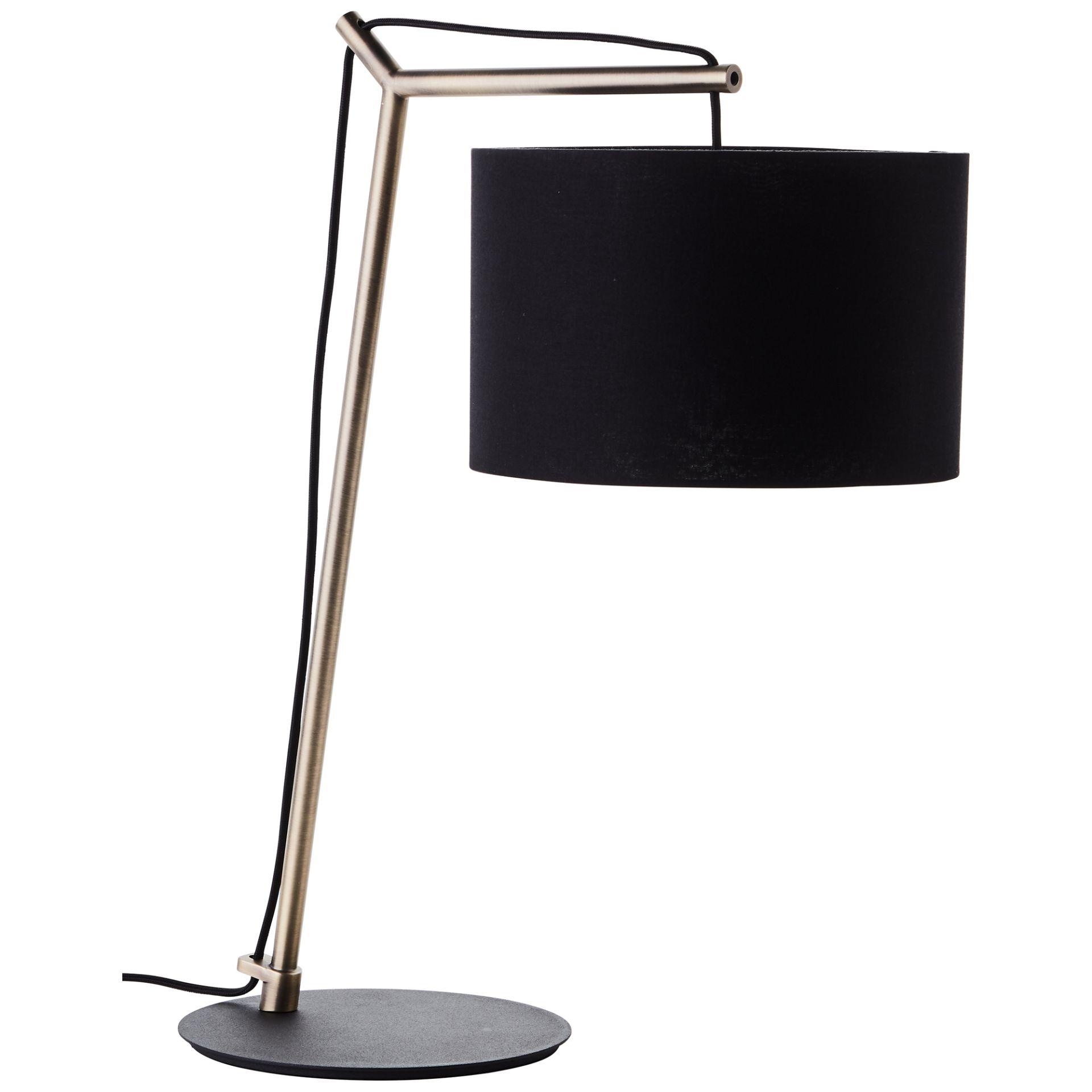 Tischleuchte Alisa, gold, 52 x 43 cm, Textil Lampe